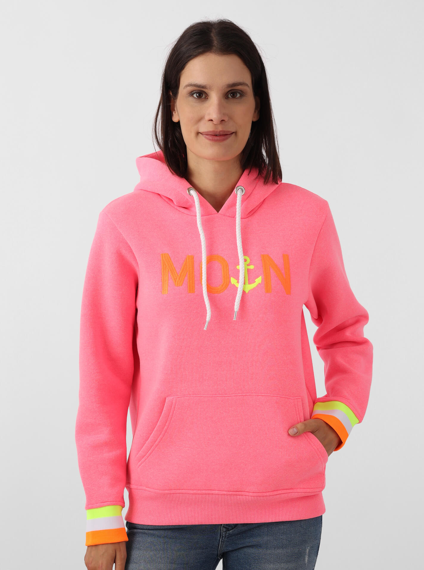 Hoodie BW "Moin Rahel"