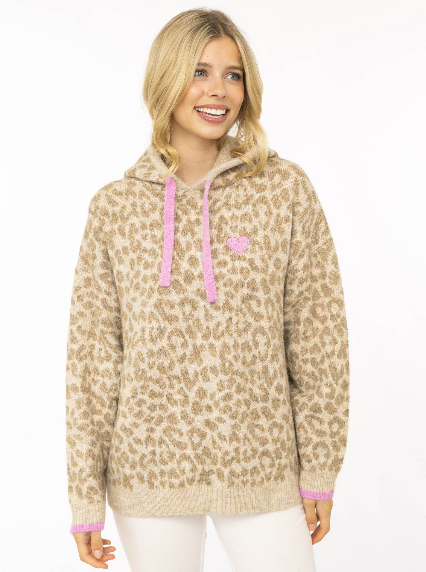 Strick Hoody "WILD HEART"