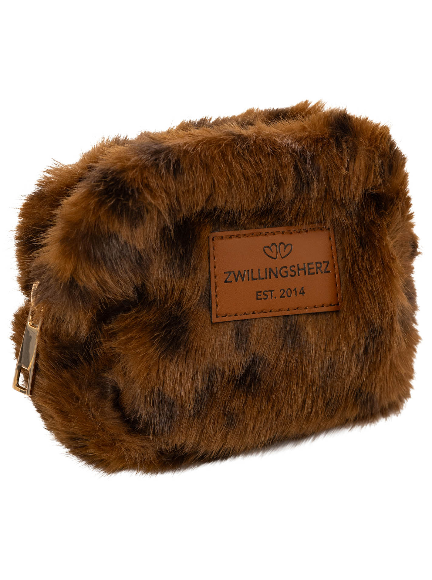 Kosmetiktasche Fake Fur "Leo"