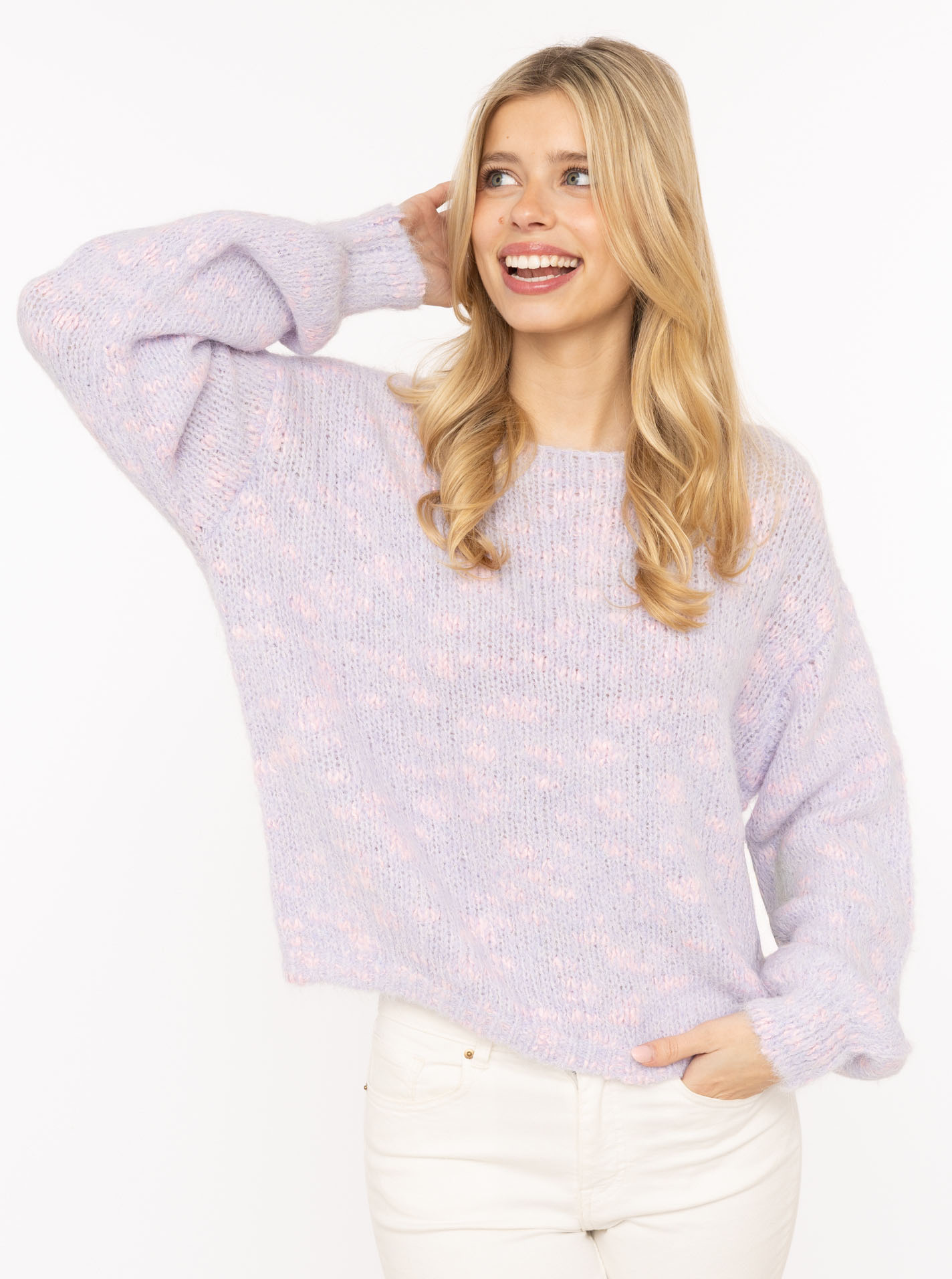 Oversize Pullover Space Dye