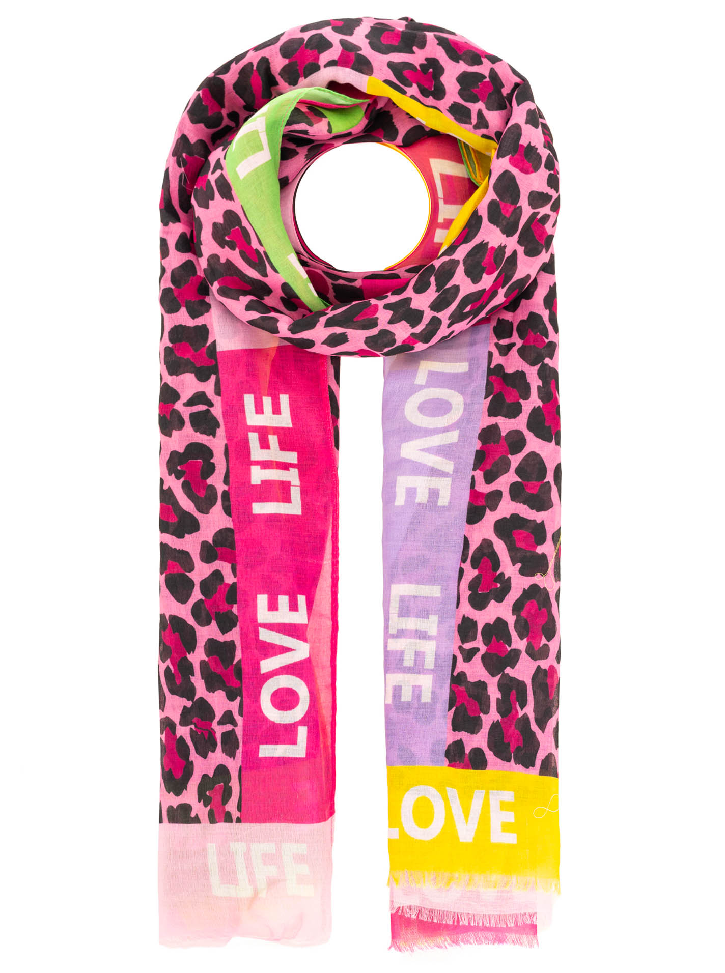 Schal Viskose Mix "Love Life"