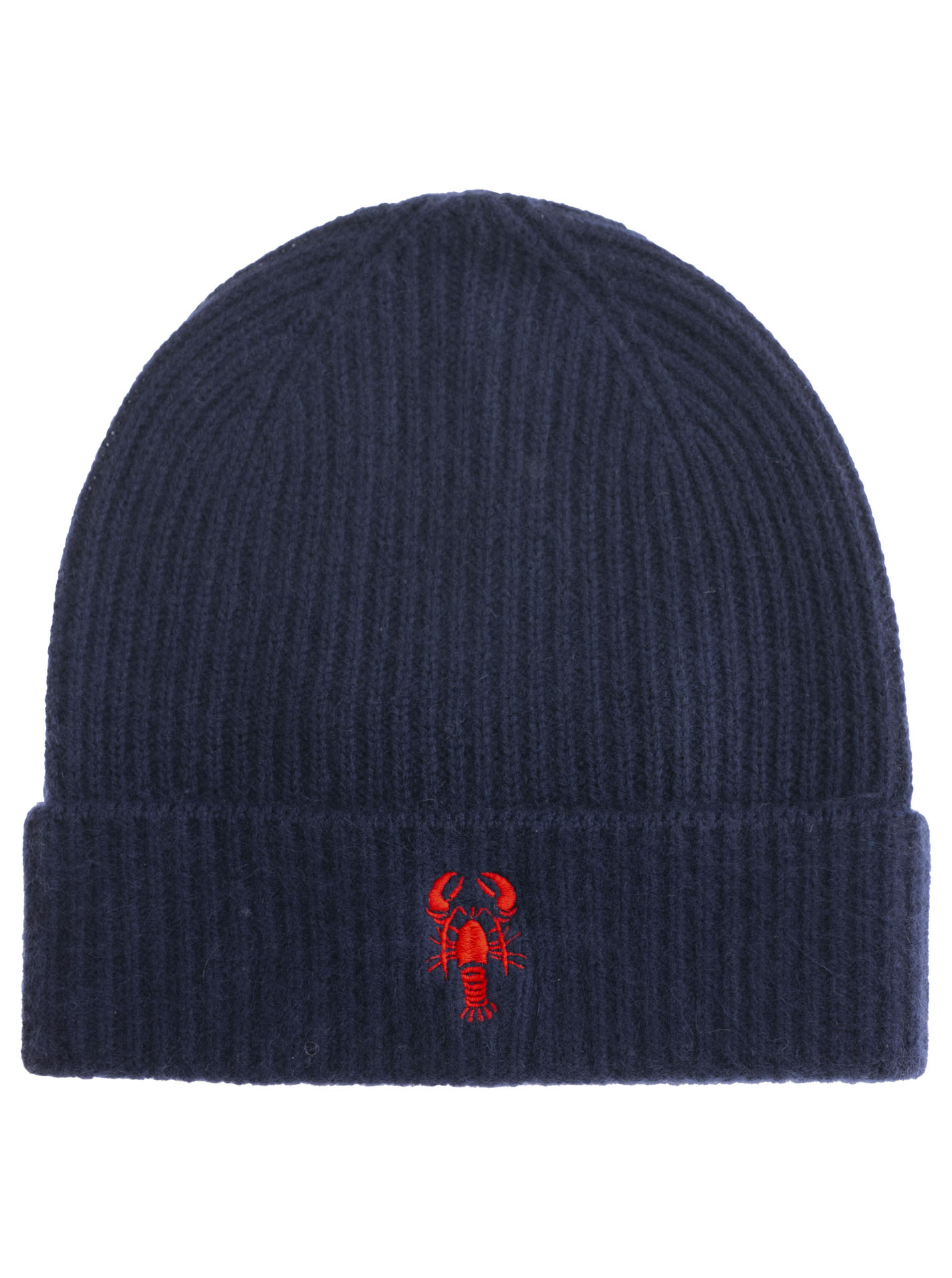 100% Cashmere Umschlagmütze "Hummer"