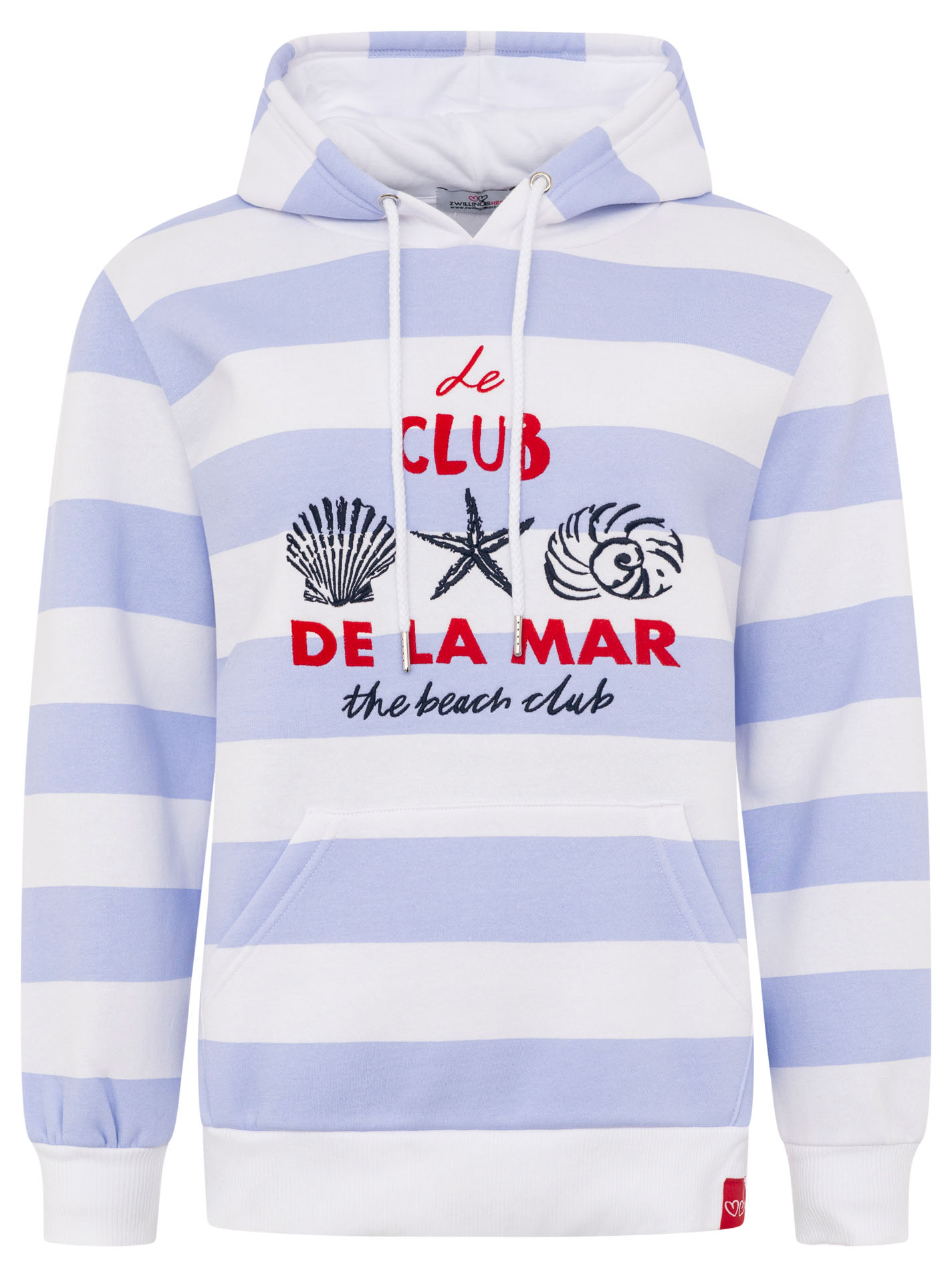 ART69c3cc4408775_018_Hoodie_BeachClub_45060_Hellblau Hoodie "Beach Club"