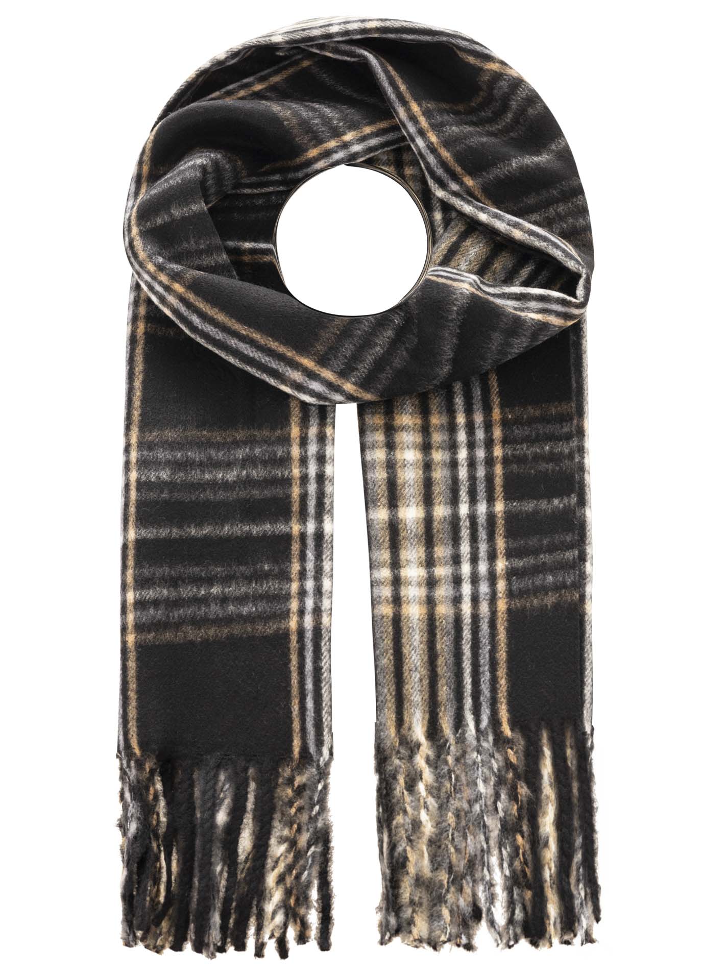 Herrenschal Viskose "Kleine Karos"