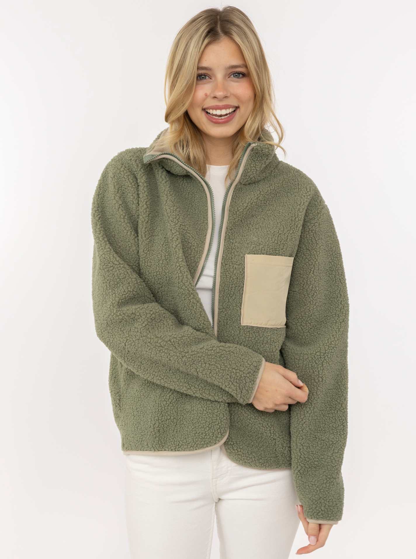 ART69b7ac88c0a75_066_Model_Teddyjacke_Classic_47068_066_Salbei Teddyjacke "Classic"