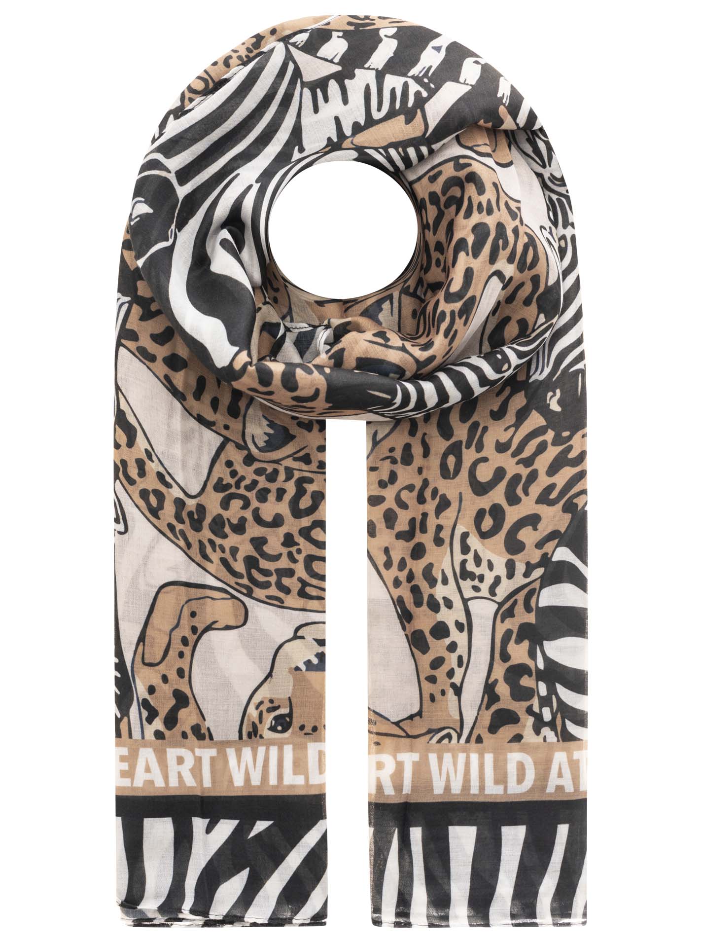 Schal Viskose Mix "Safari"