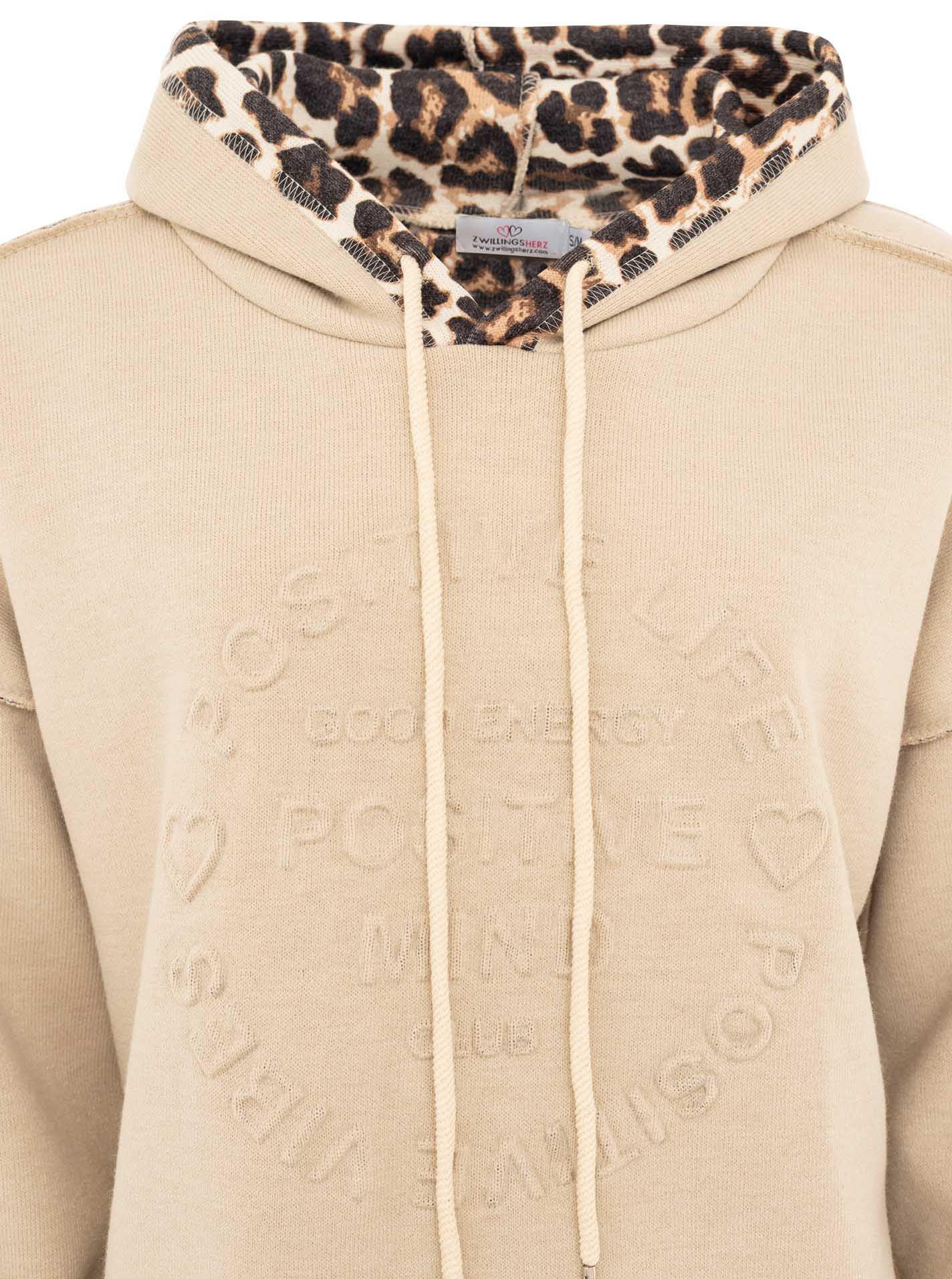 Hoodie Doubleface "Leo & Uni"