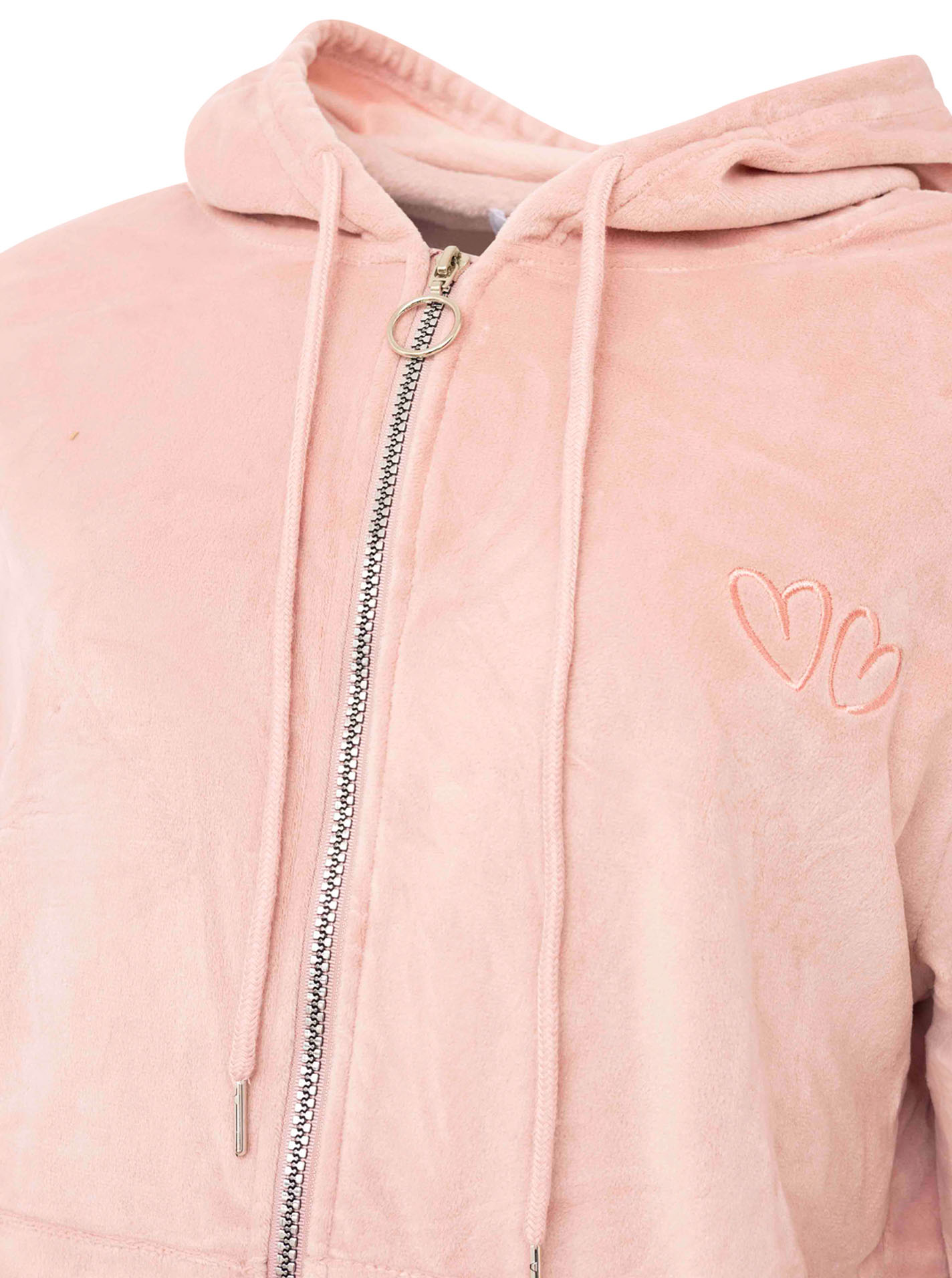 Hoodiejacke Zipper "Small Hearts"