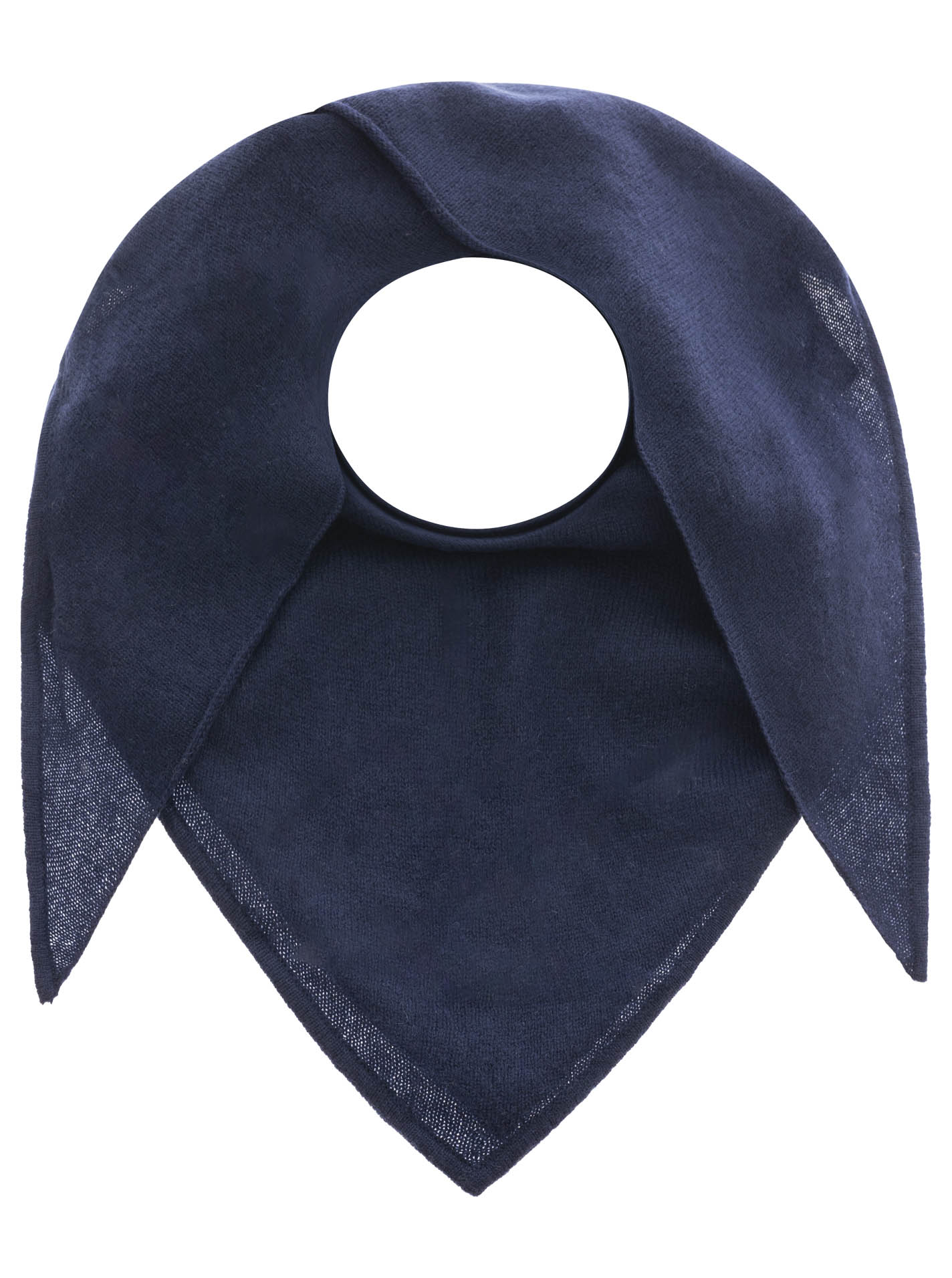 100% Cashmere Dreieckstuch "Uni"