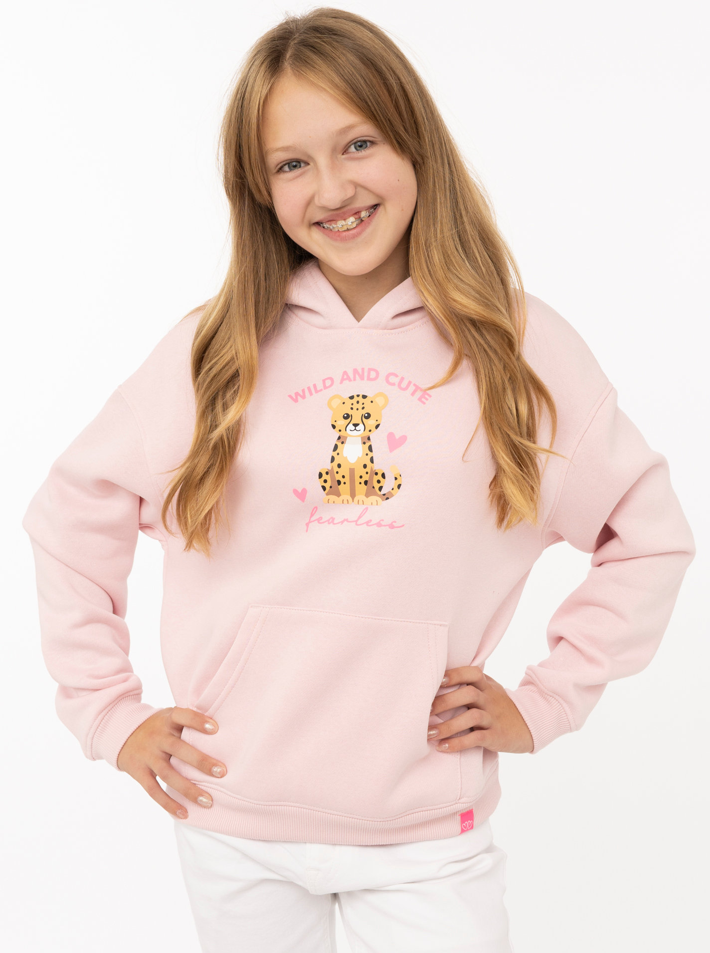 Kids Hoodie "Wild and Cute"