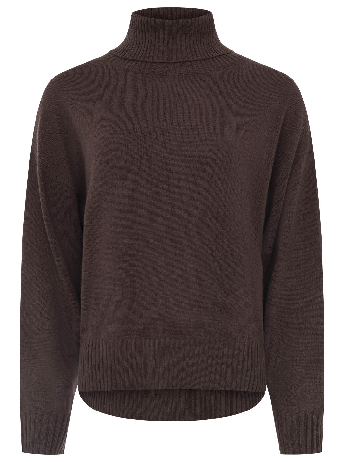 100% Cashmere Boxy Rollneck