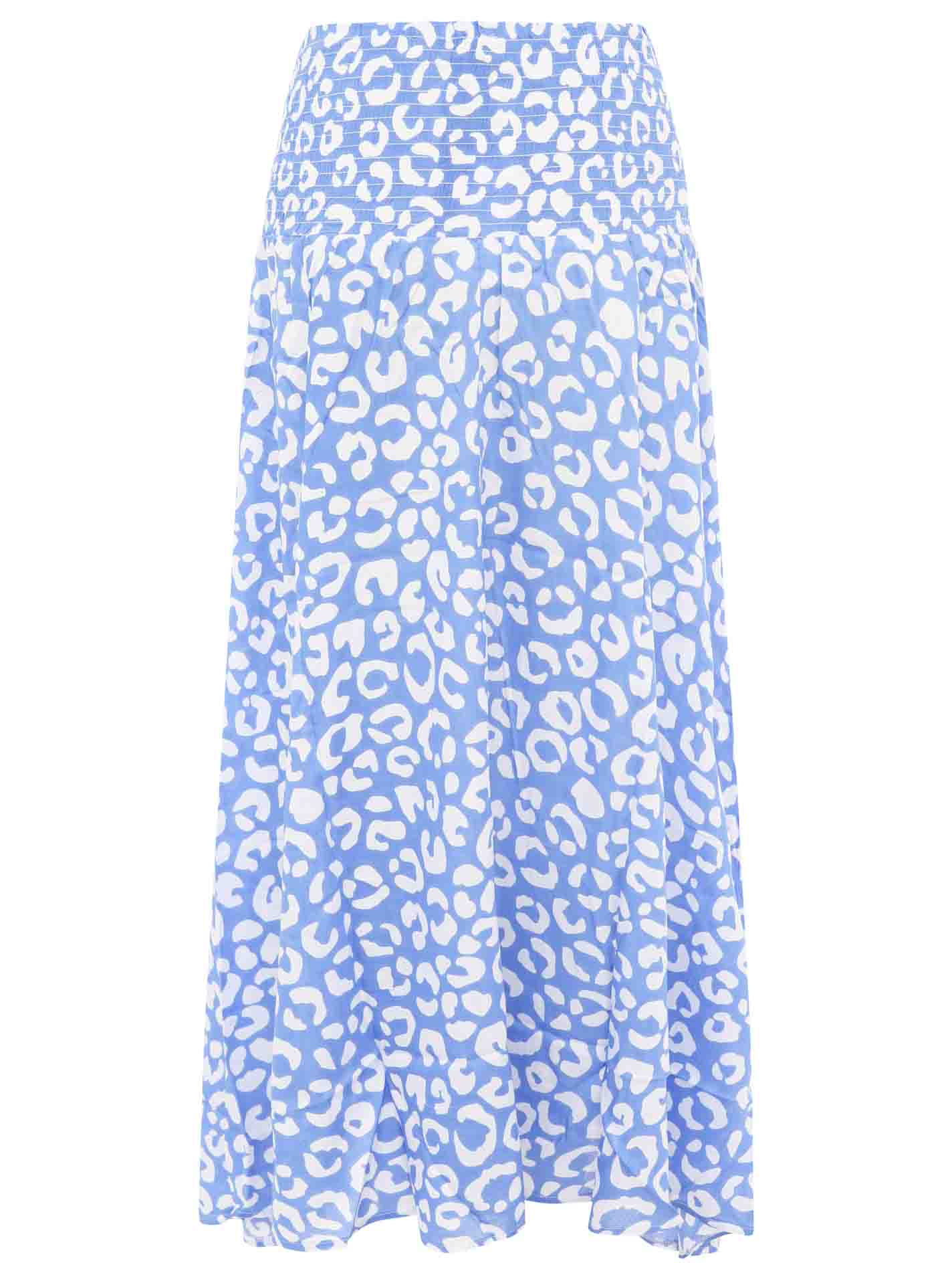 Midi Stretch Rock Viskose "Leo & Farbe"