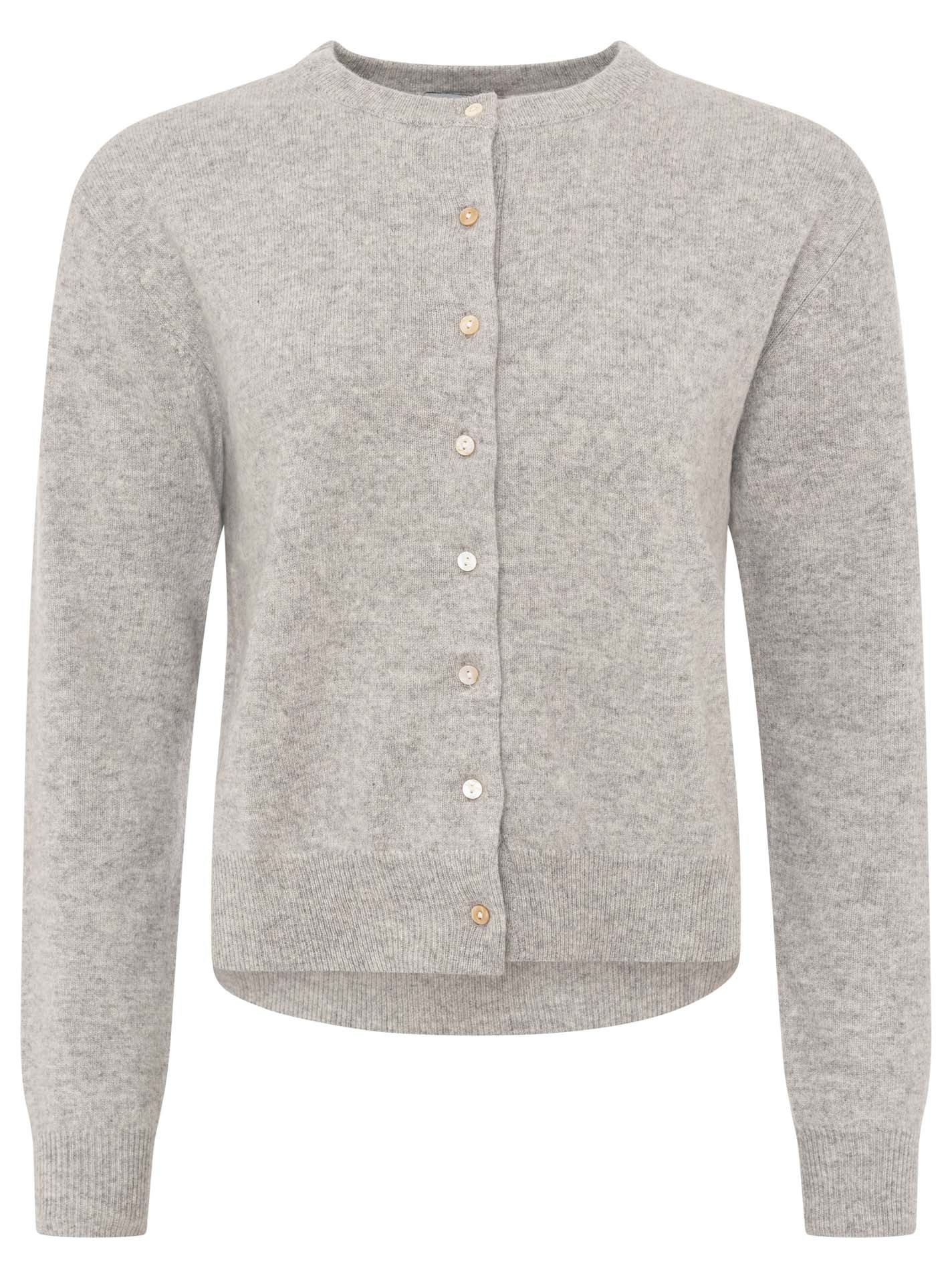 100% Cashmere Cardigan "Pearl"