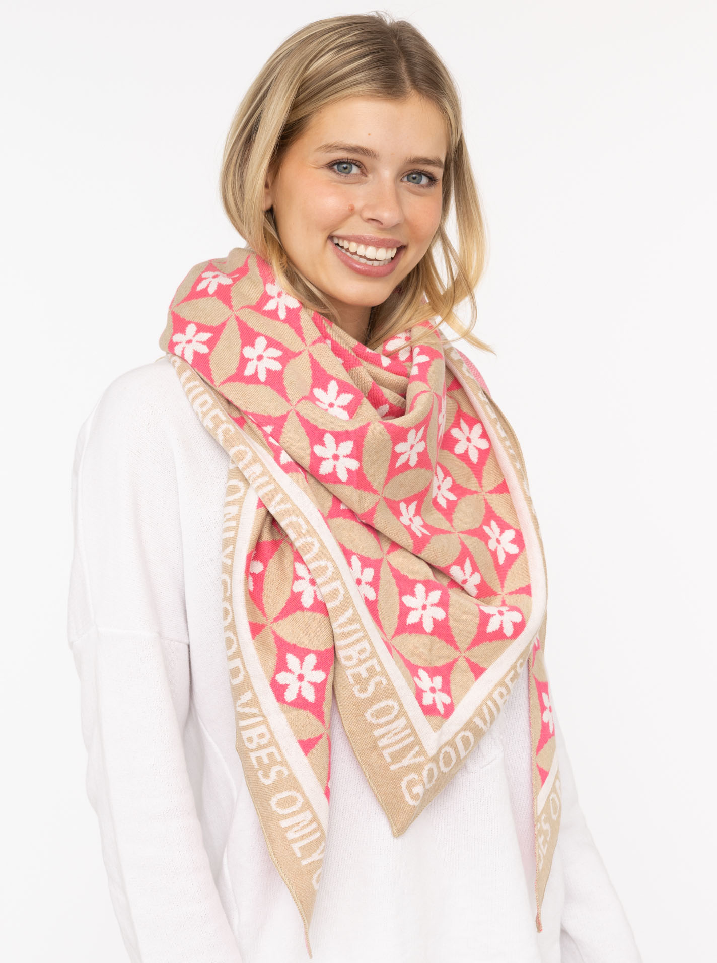 Dreieckstuch BW "Luxury Vibes"