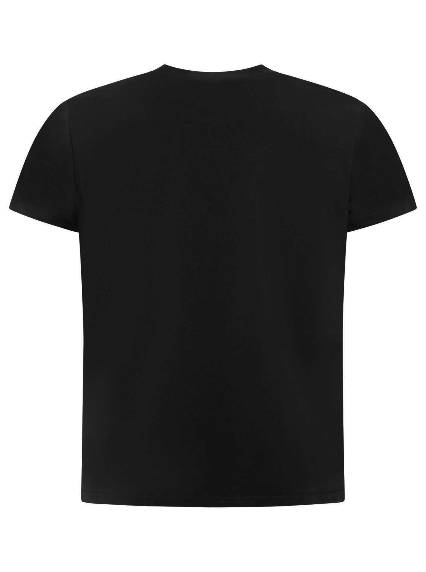 Slim Fit Herren T-Shirt "Dog Stickerei"