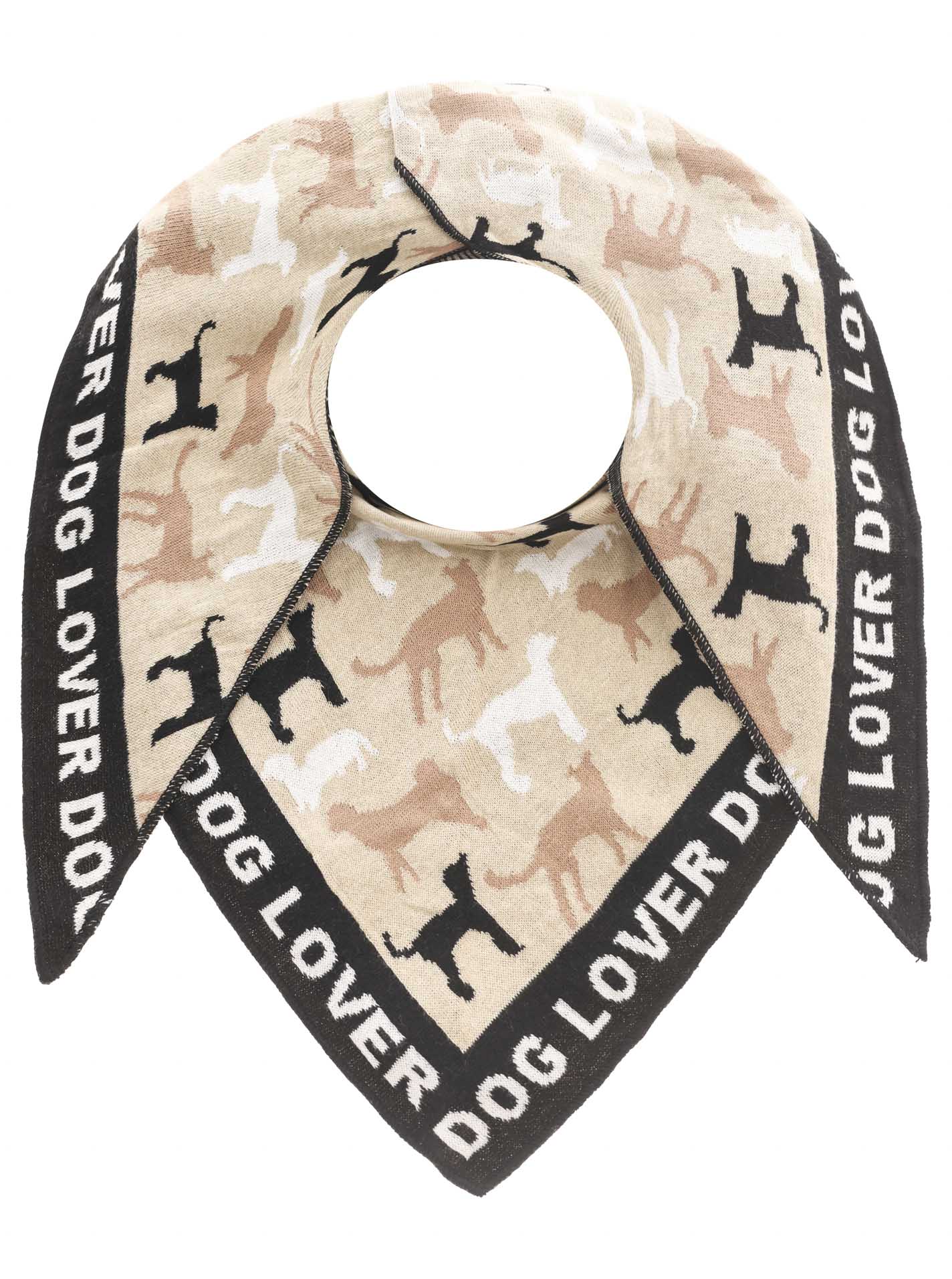 Dreieckstuch BW "Dog Lover"