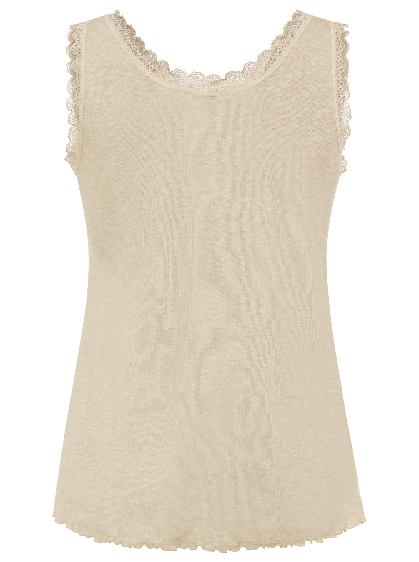 Tanktop Kaltfärbung "Spitze"