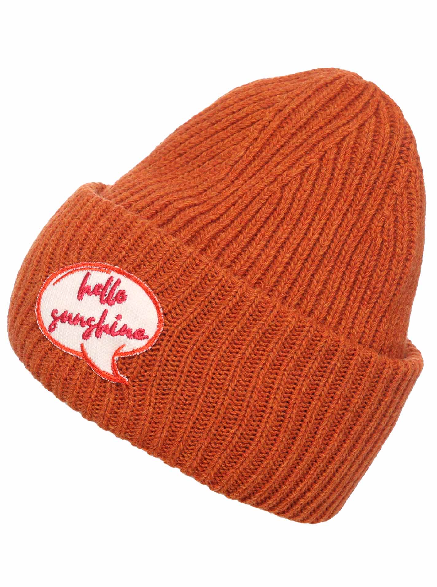 Cashmere Mütze Grobstrick "Hello Sunshine"