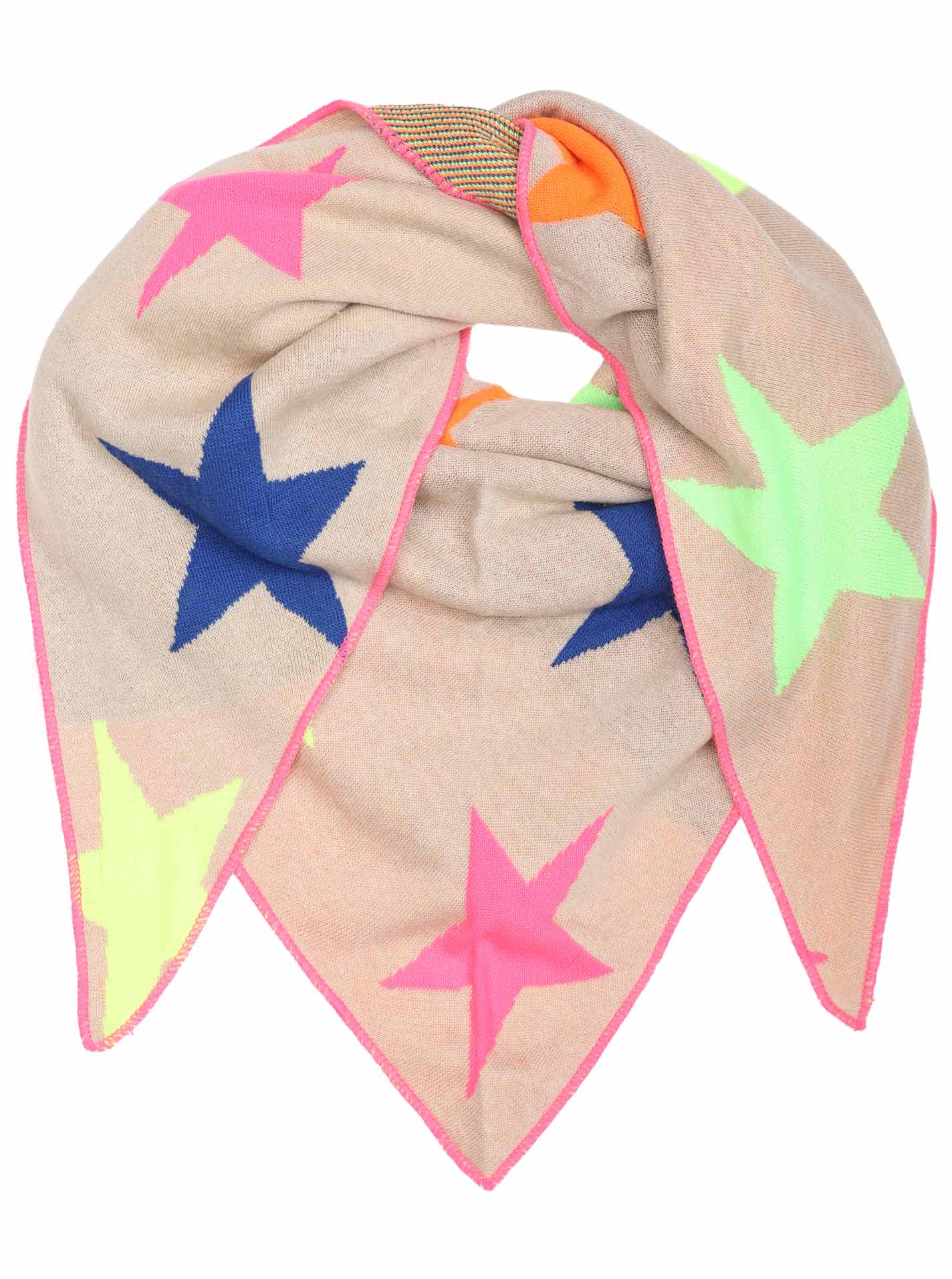 Dreieckstuch BW "Stars & Colors"