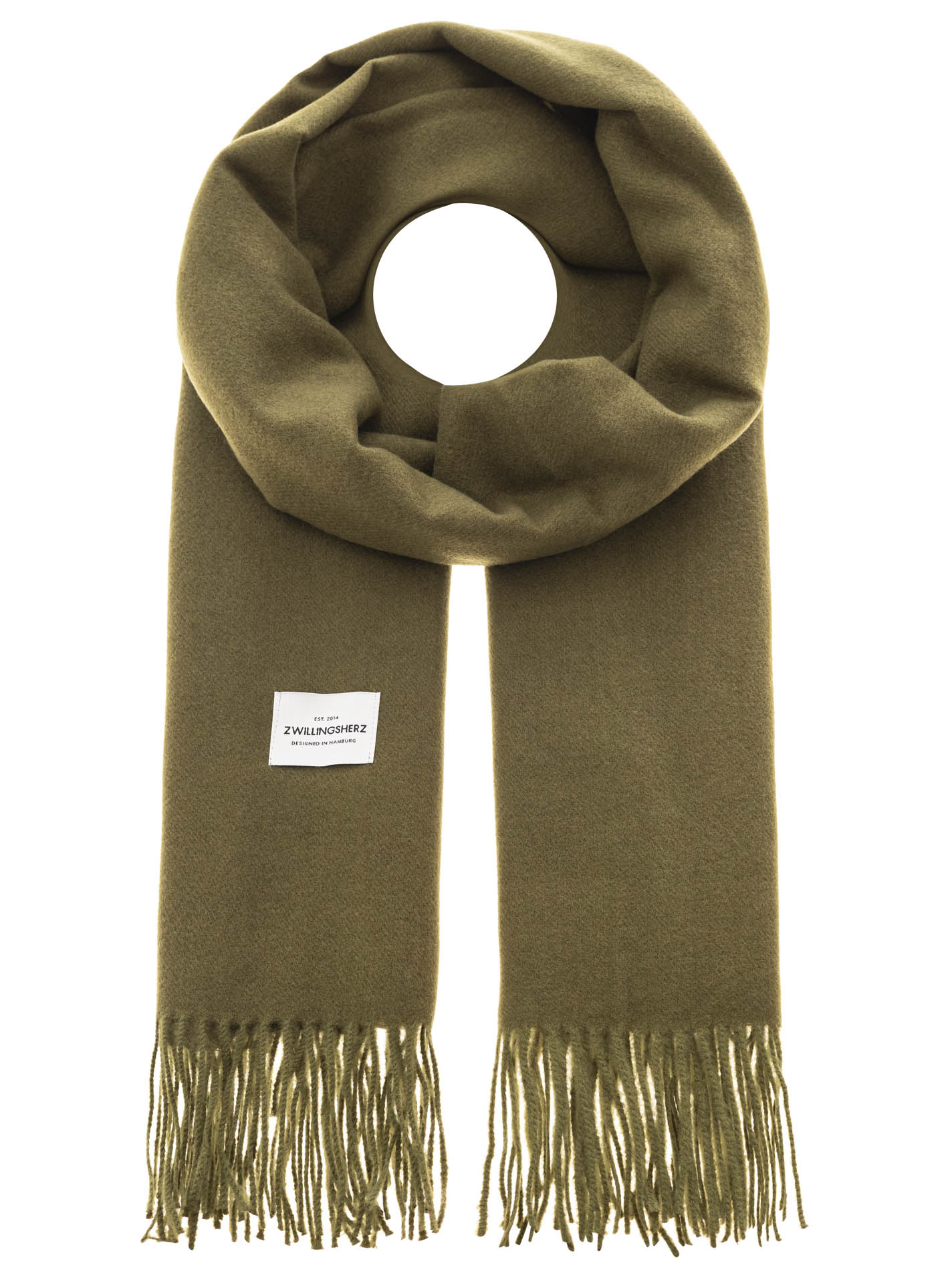 Kuschelschal "Uni & Franse"