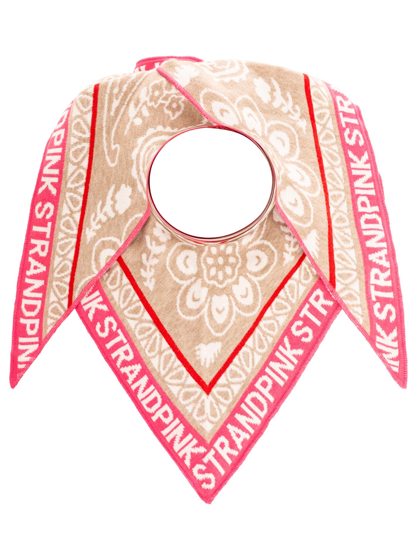 Dreieckstuch BW "Strandpink Leo"