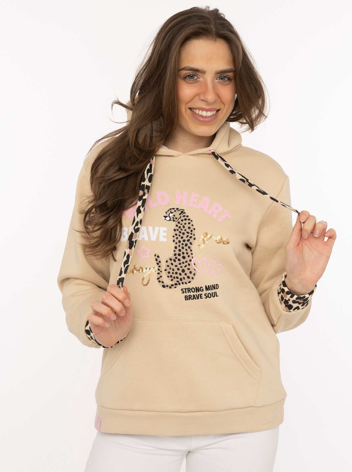 Hoodie "Brave Leo"