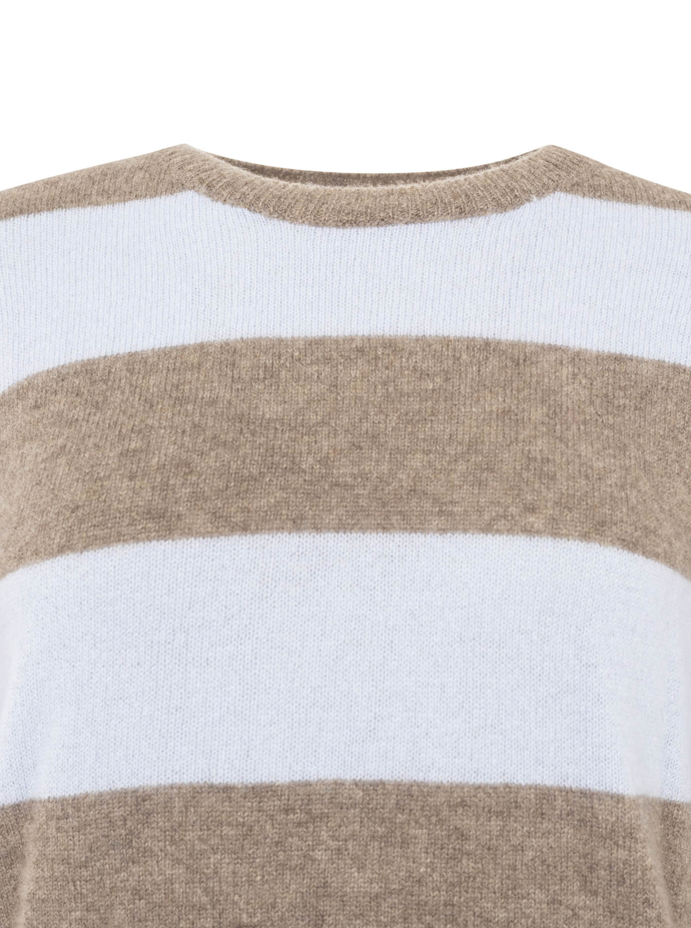 100% Kaschmir Pullover "Blockstreifen"