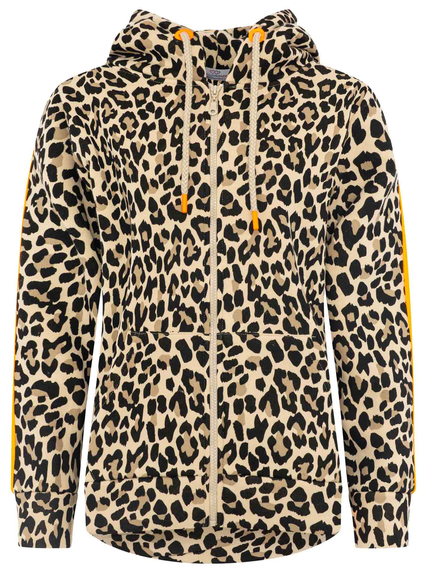 Hoodiejacke "Leo Stripe"