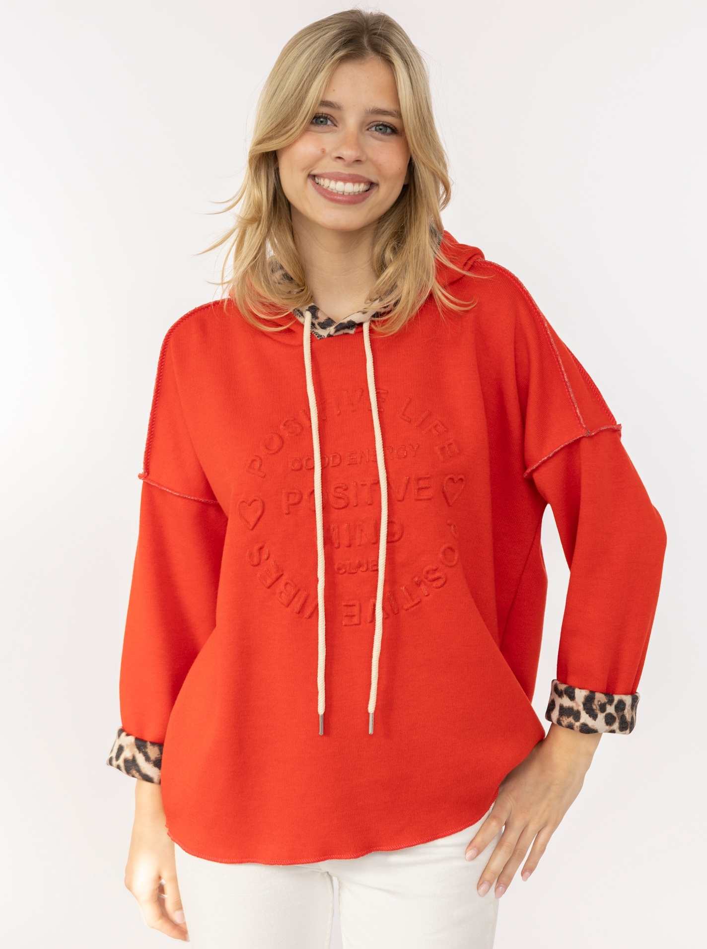 Hoodie Doubleface "Leo & Uni"