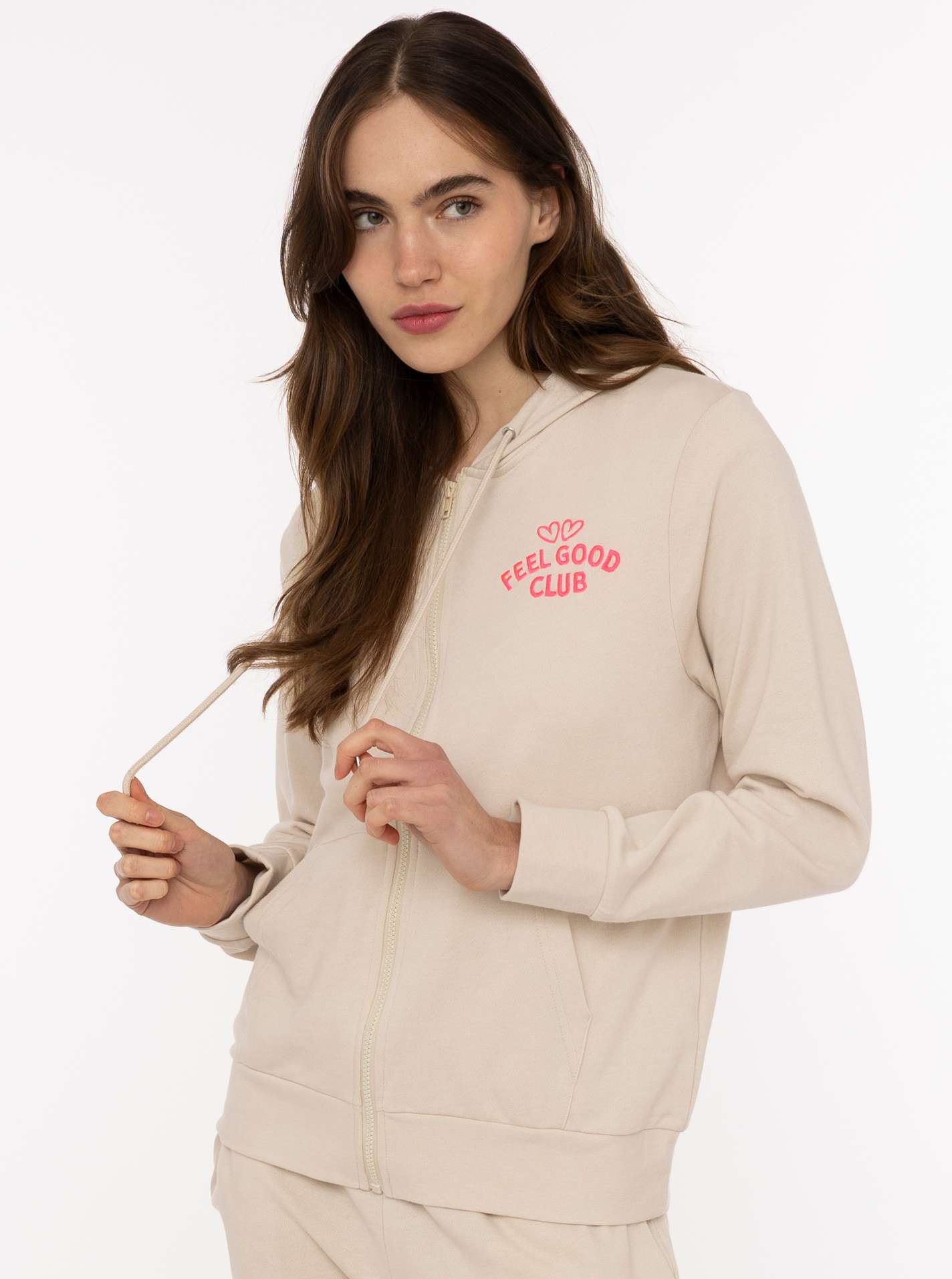 Sweatjacke Feel Good Club