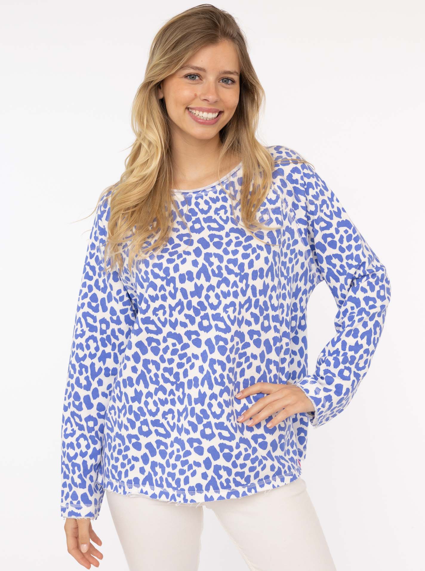 Longsleeve Sweatshirt "Leo Allover"