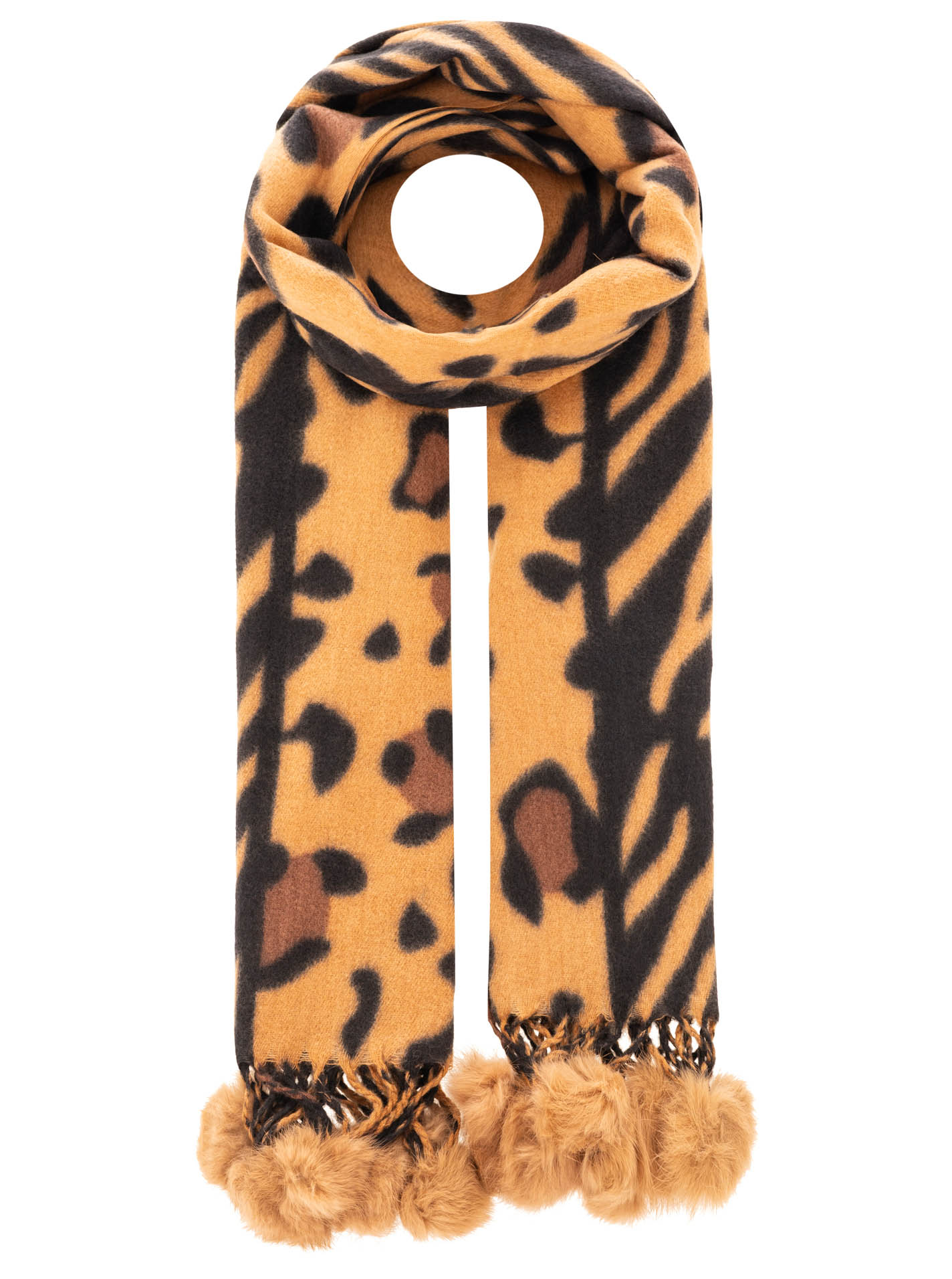 Schal "Leo & Zebra"