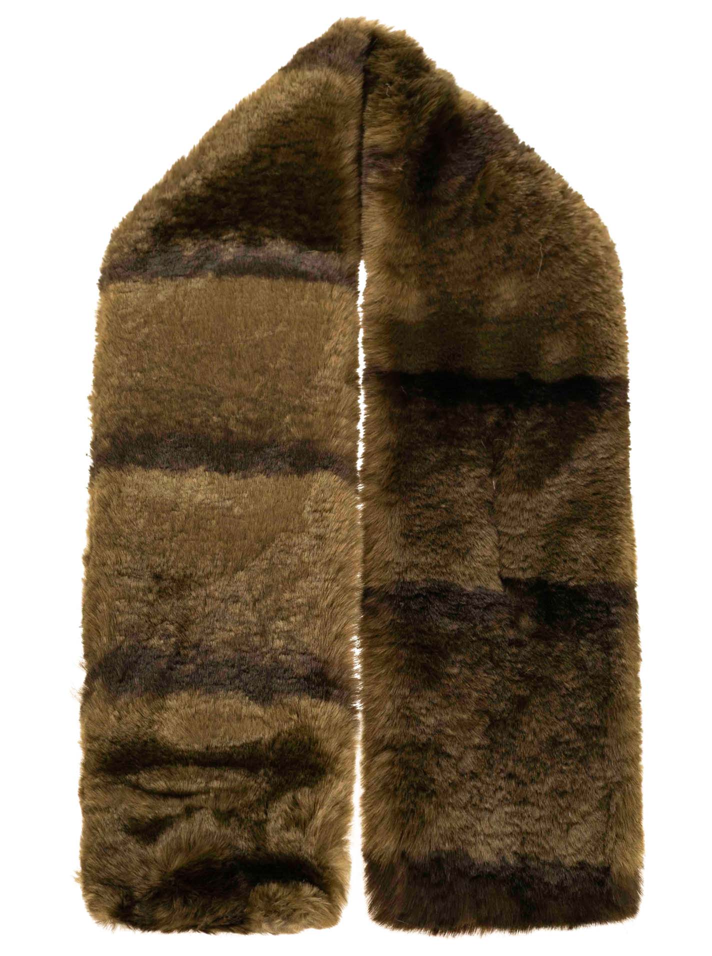 Schal "Fake Fur Stripes"