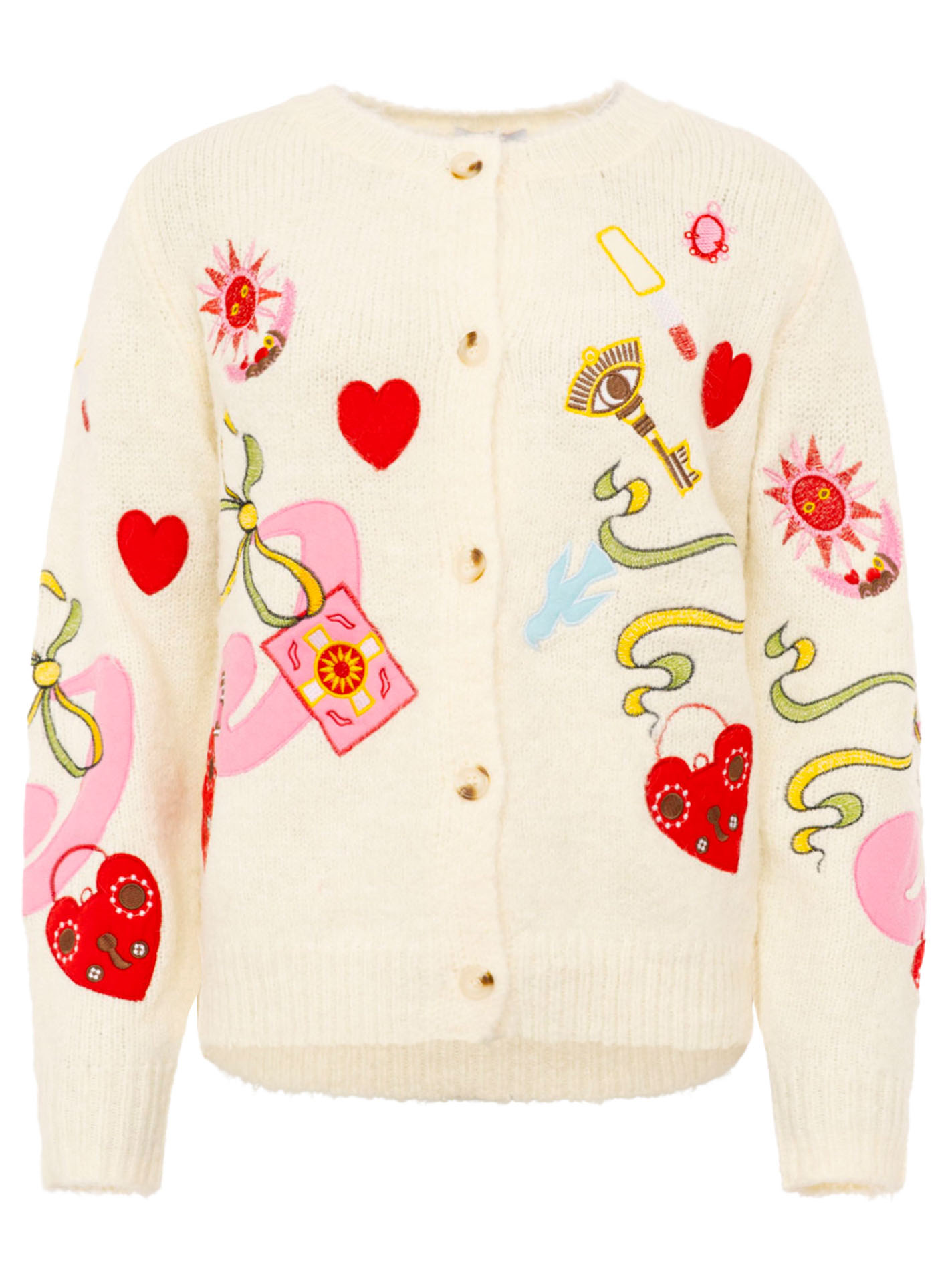 Cardigan "Mix Stickerei"