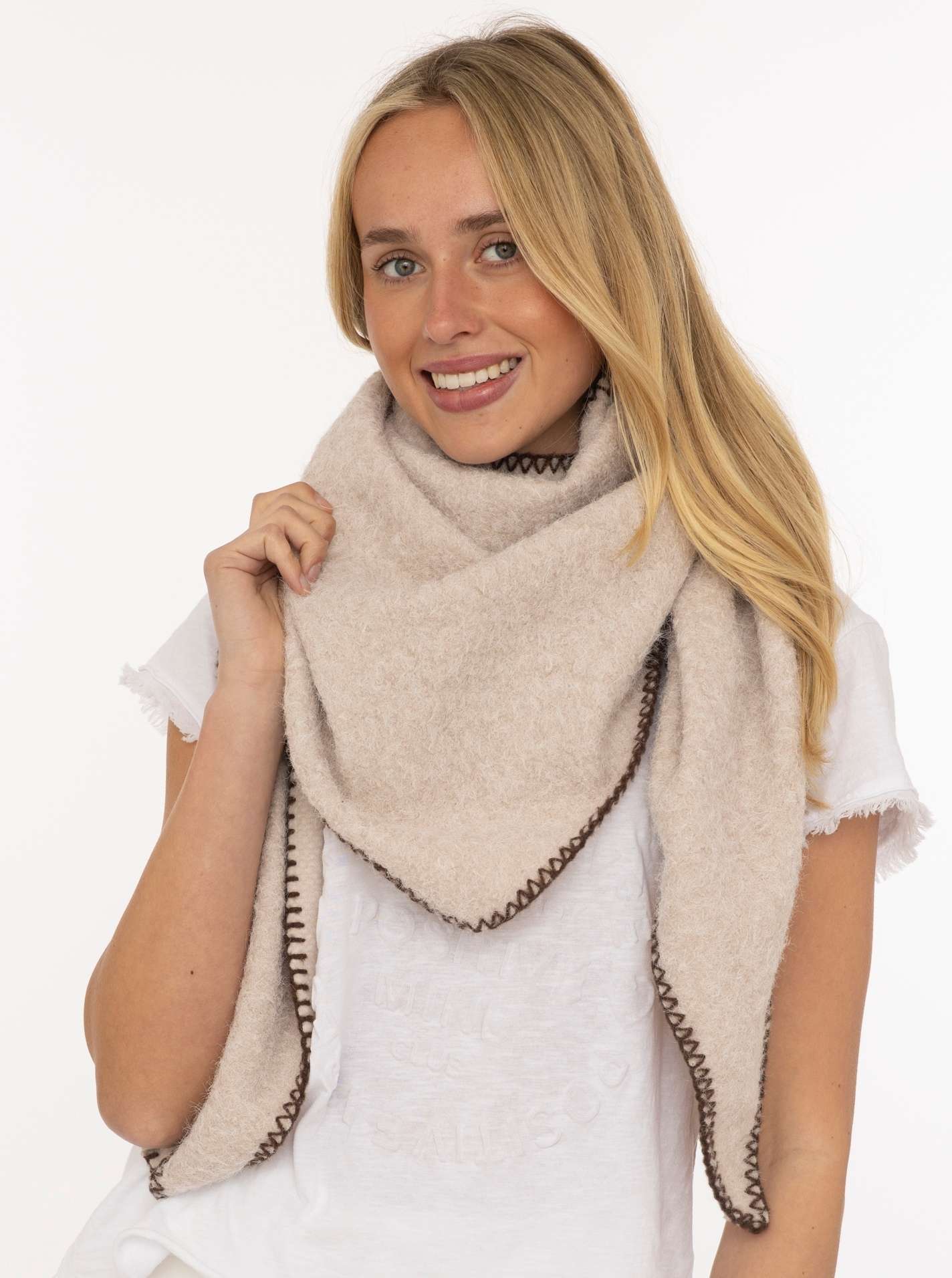 Dreieckstuch "Wollmix & Stitch"