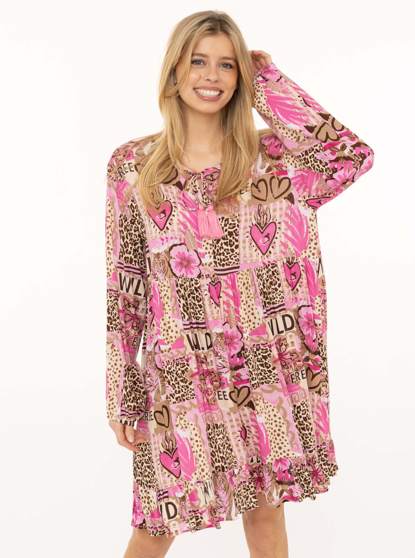 Kleid "Safari Patchwork"