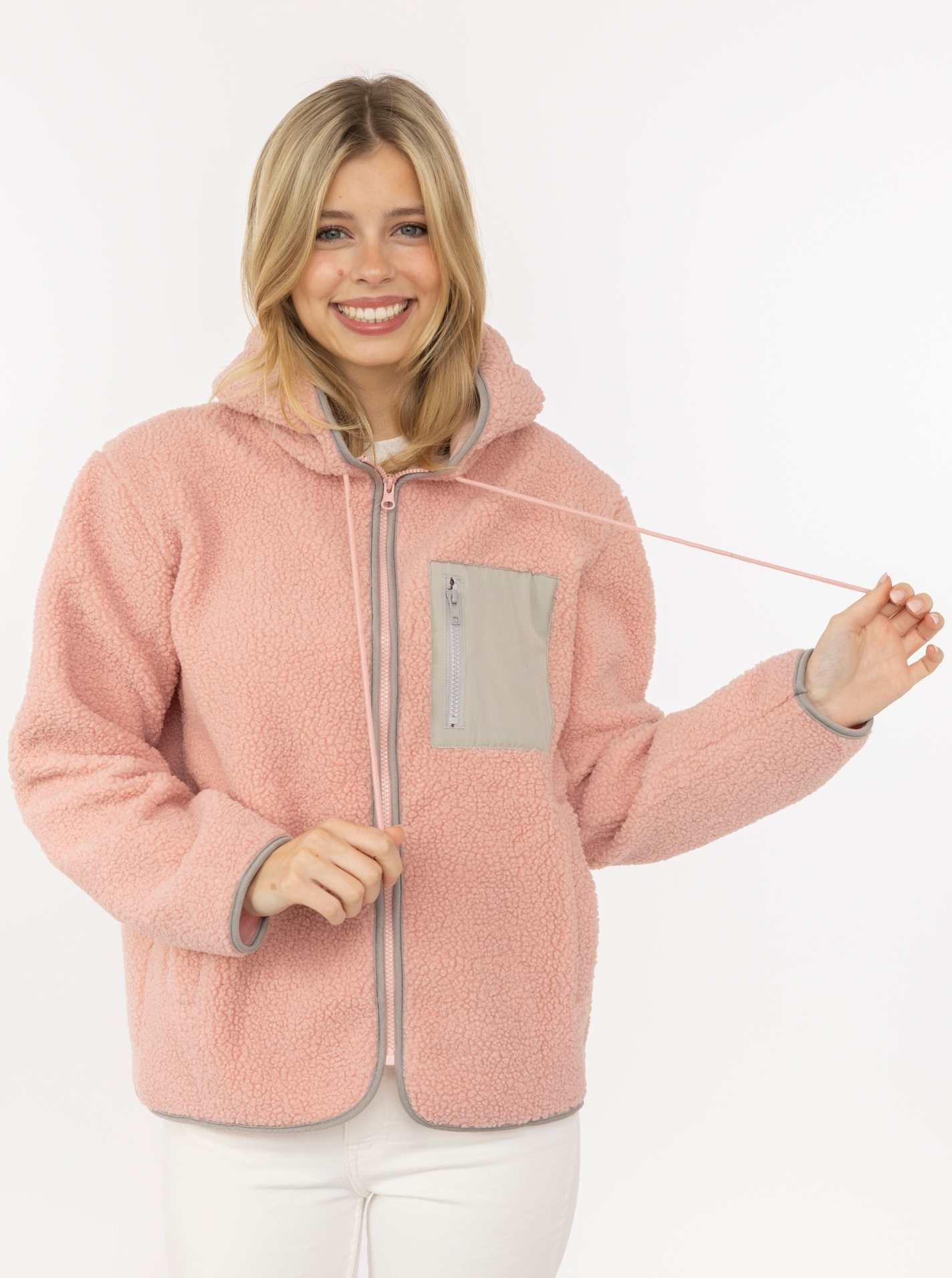 Teddyjacke mit Kapuze "Classic"
