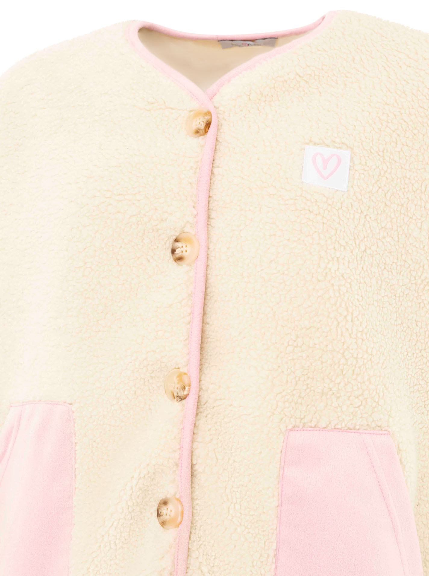 Teddyjacke "Herz Patch"