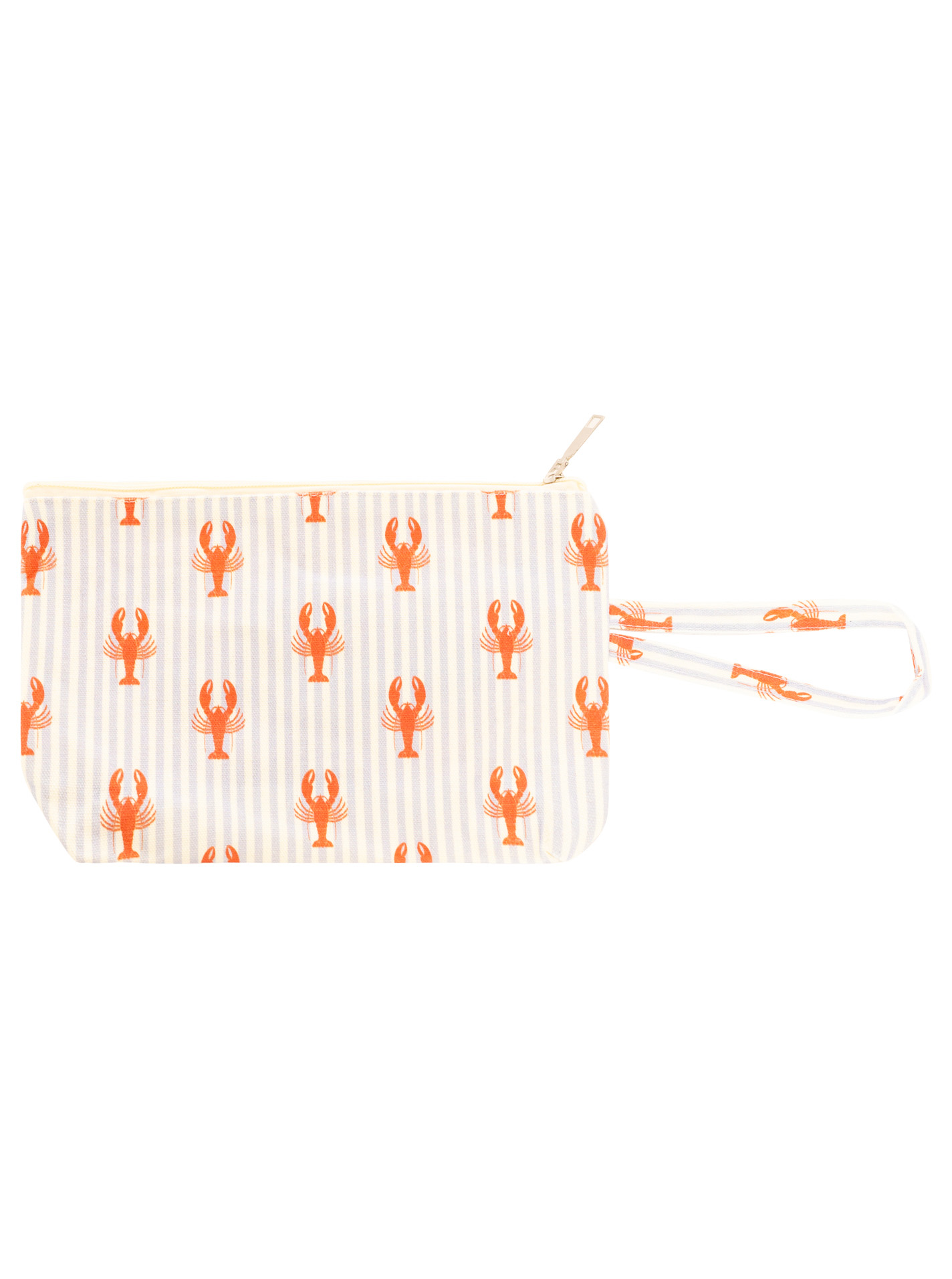 ART6989a0ff833e1_084_KleineTasche_StripesLobster_4604_SS26_Blau Kosmetiktasche "Kleine Streifen & Lobster"