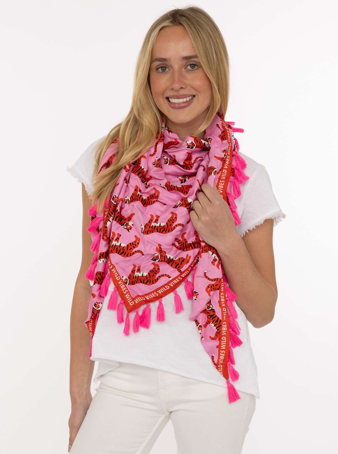 Dreieckstuch Organic Bamboo "Wild Vibes"