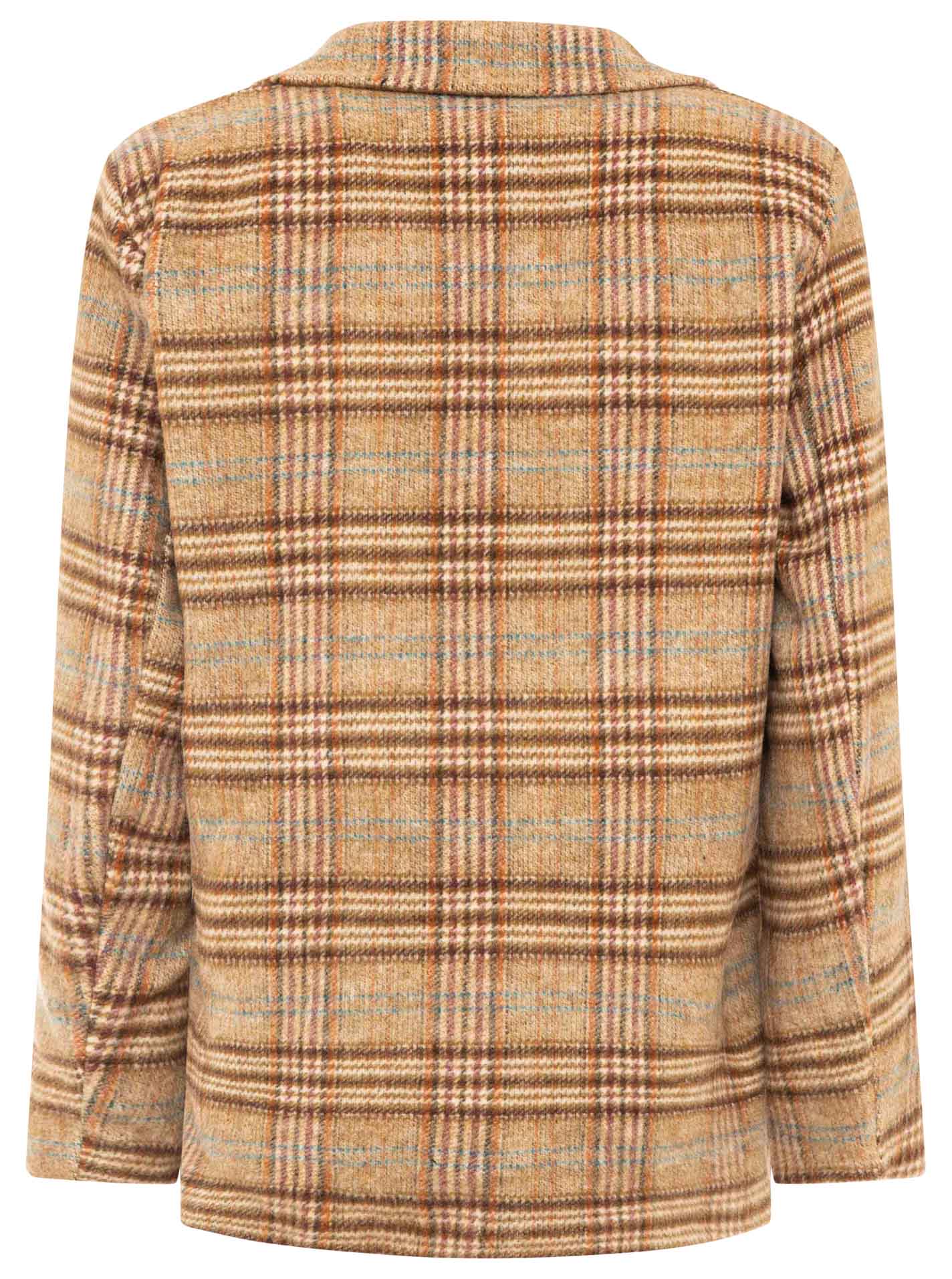 Blazer Wollmix "Herbstkaro"