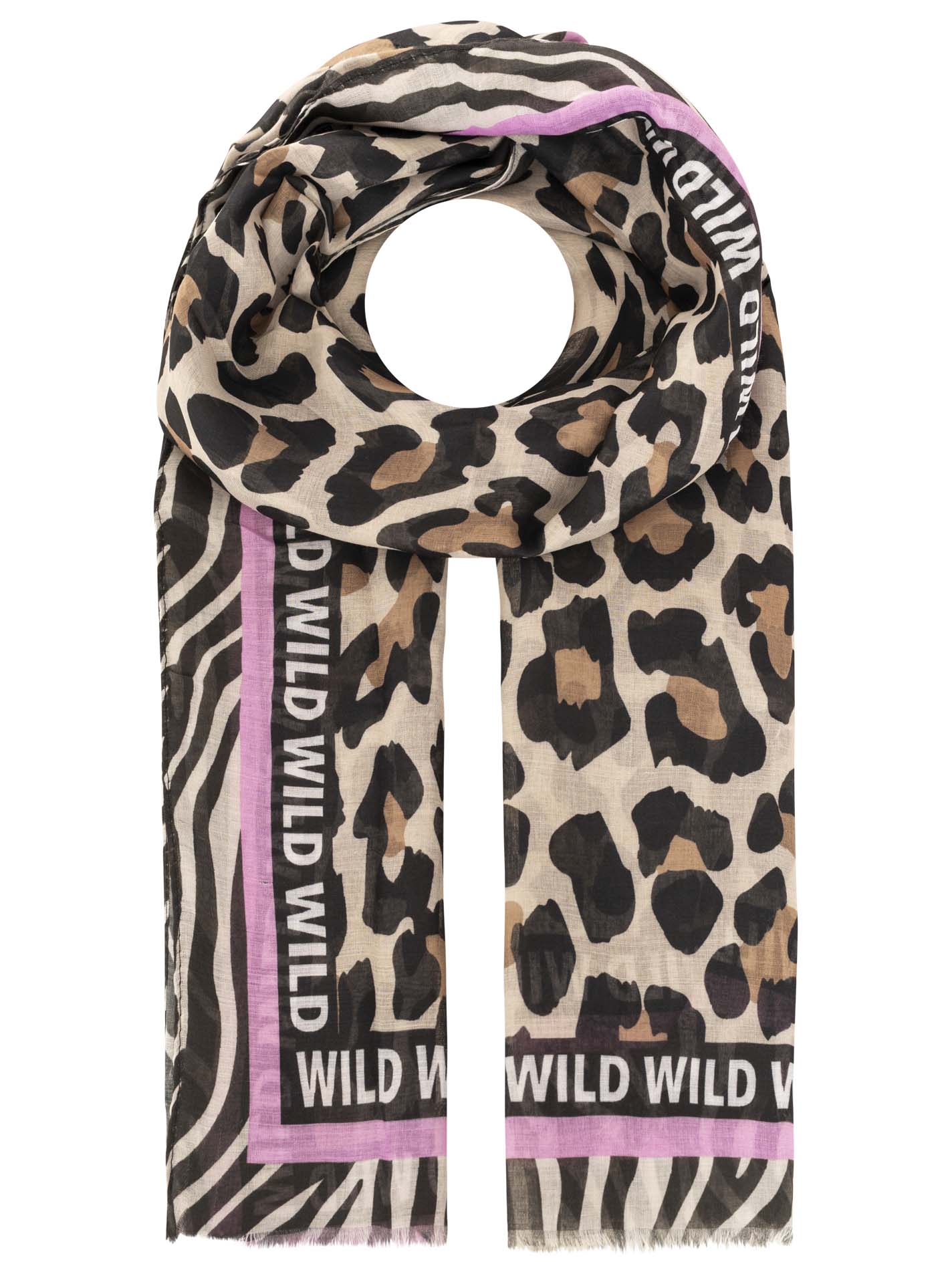 Schal Viskose Mix "Wild Leo"