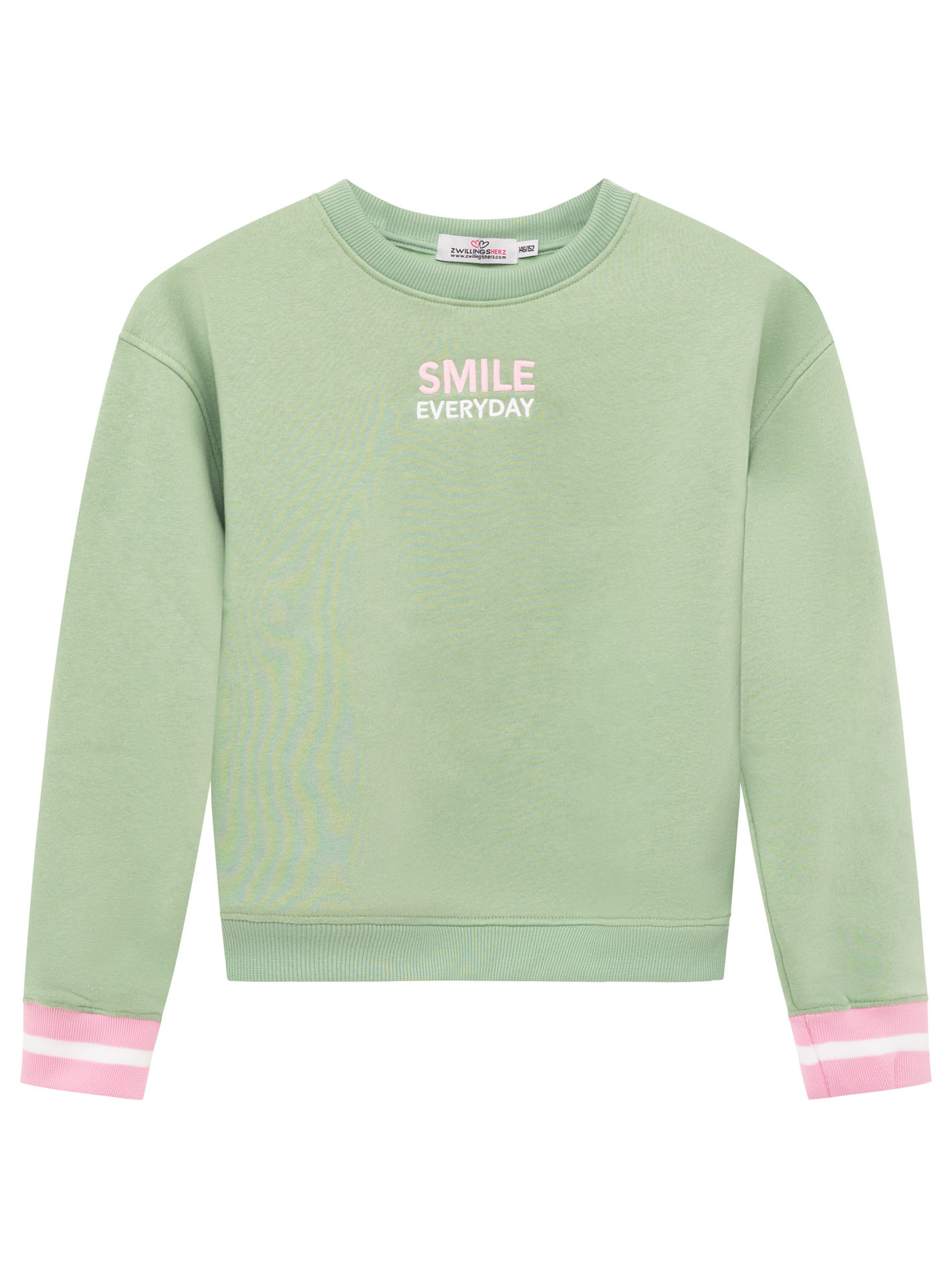 Kids Rundhalssweater "SMILE"