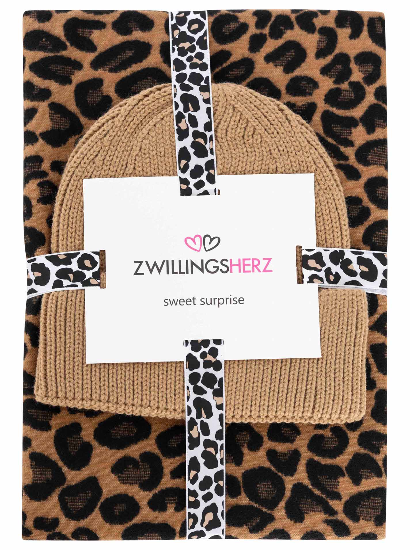 Geschenk Set Mütze & Schal "Leo"
