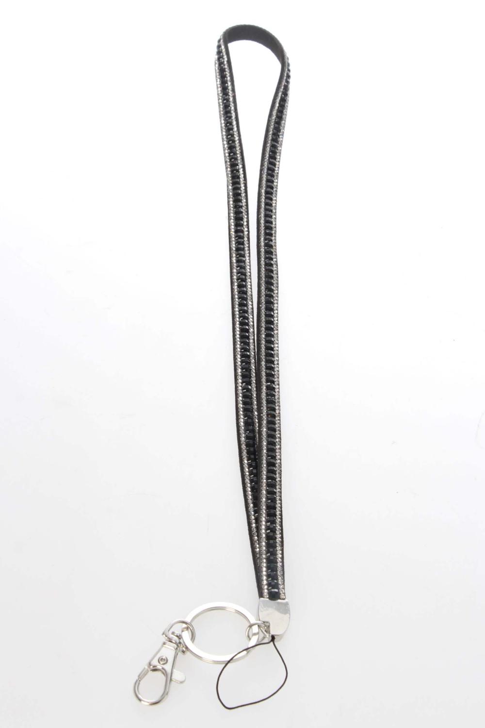 Schlüsselanhängerkette 10er Set "Glitzer"