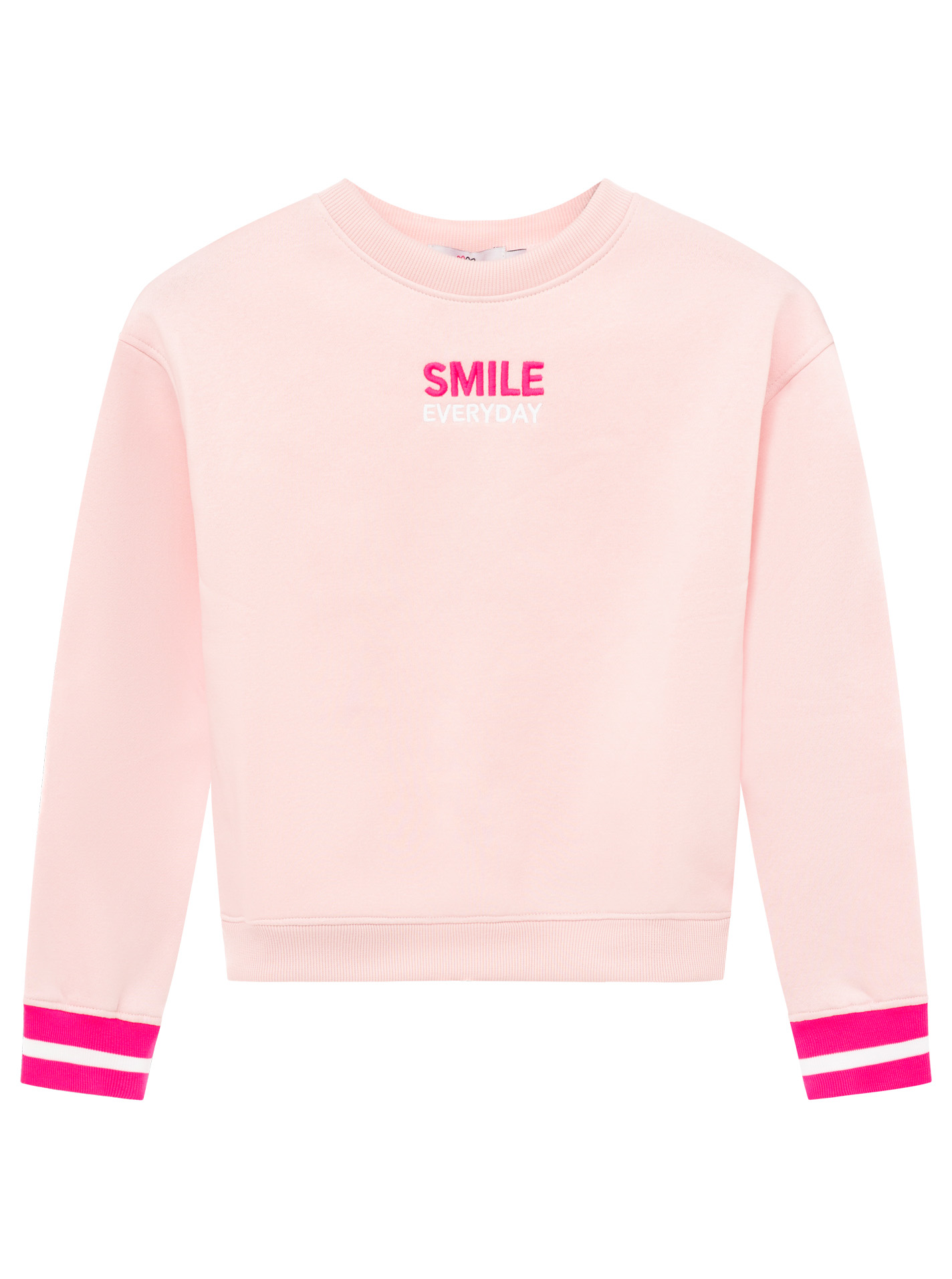 Kids Rundhalssweater "SMILE"