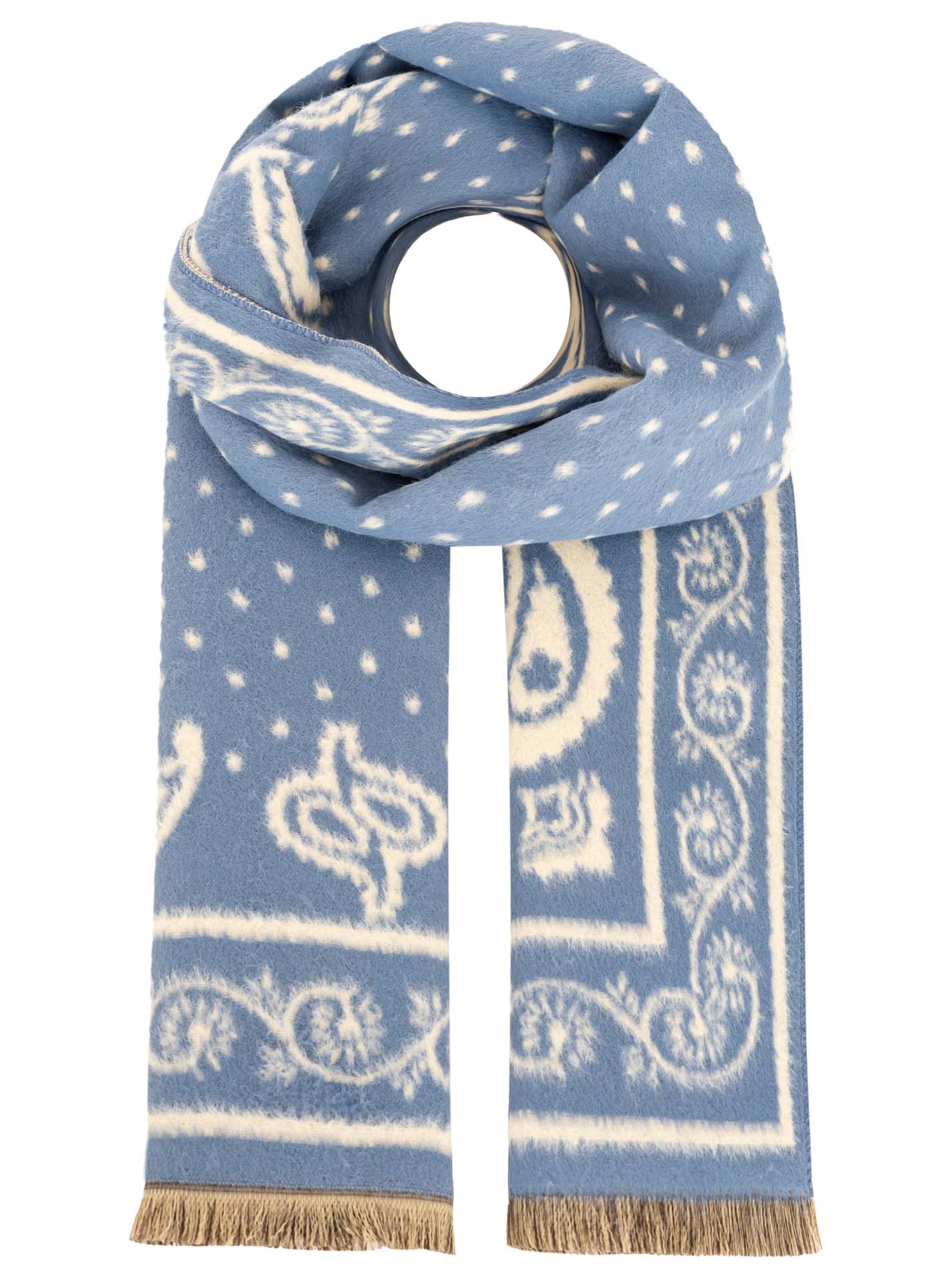 Schal Viskose "Classic Paisley"