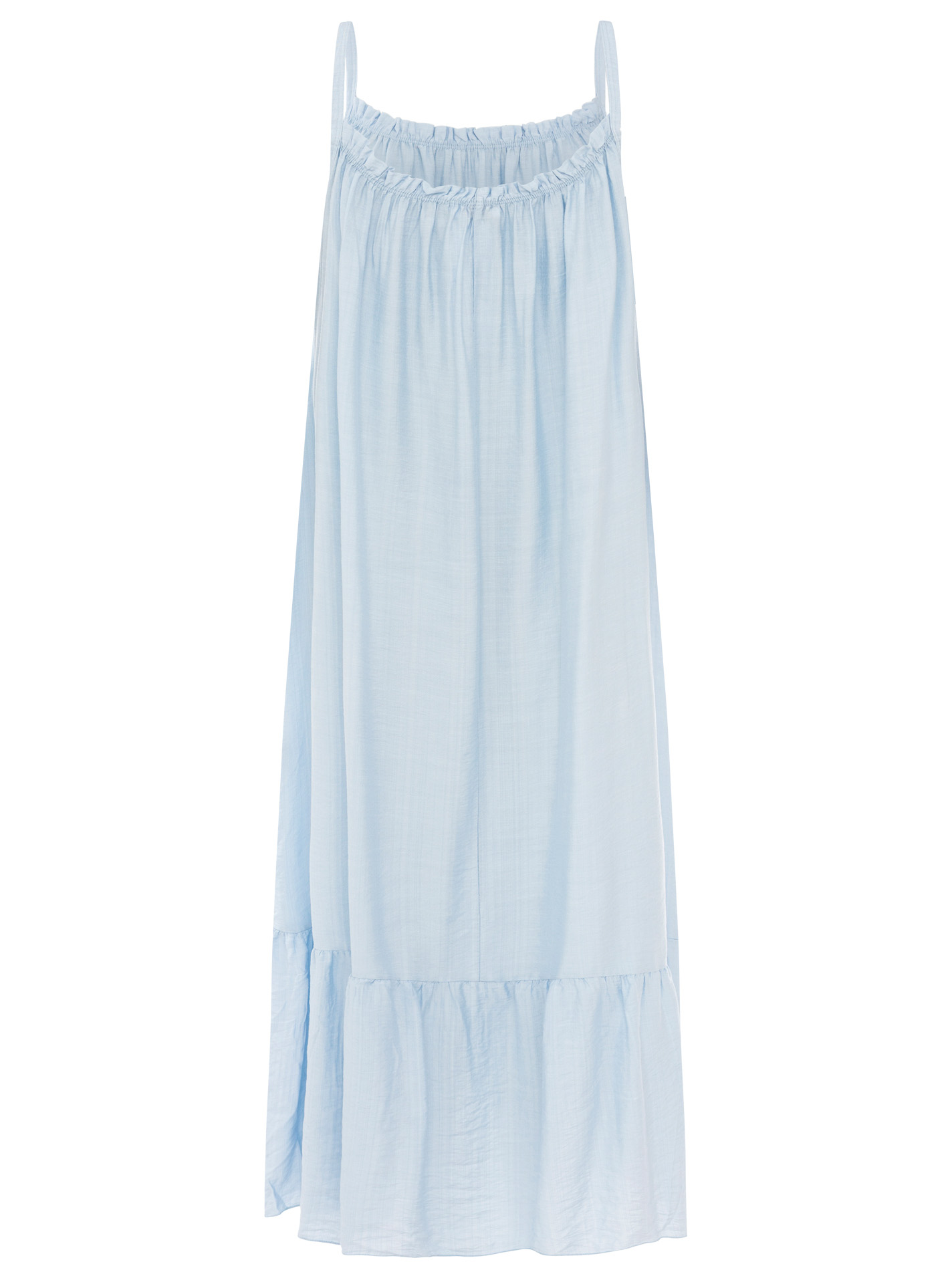 Spaghetti Kleid BW "Uni & Summer"