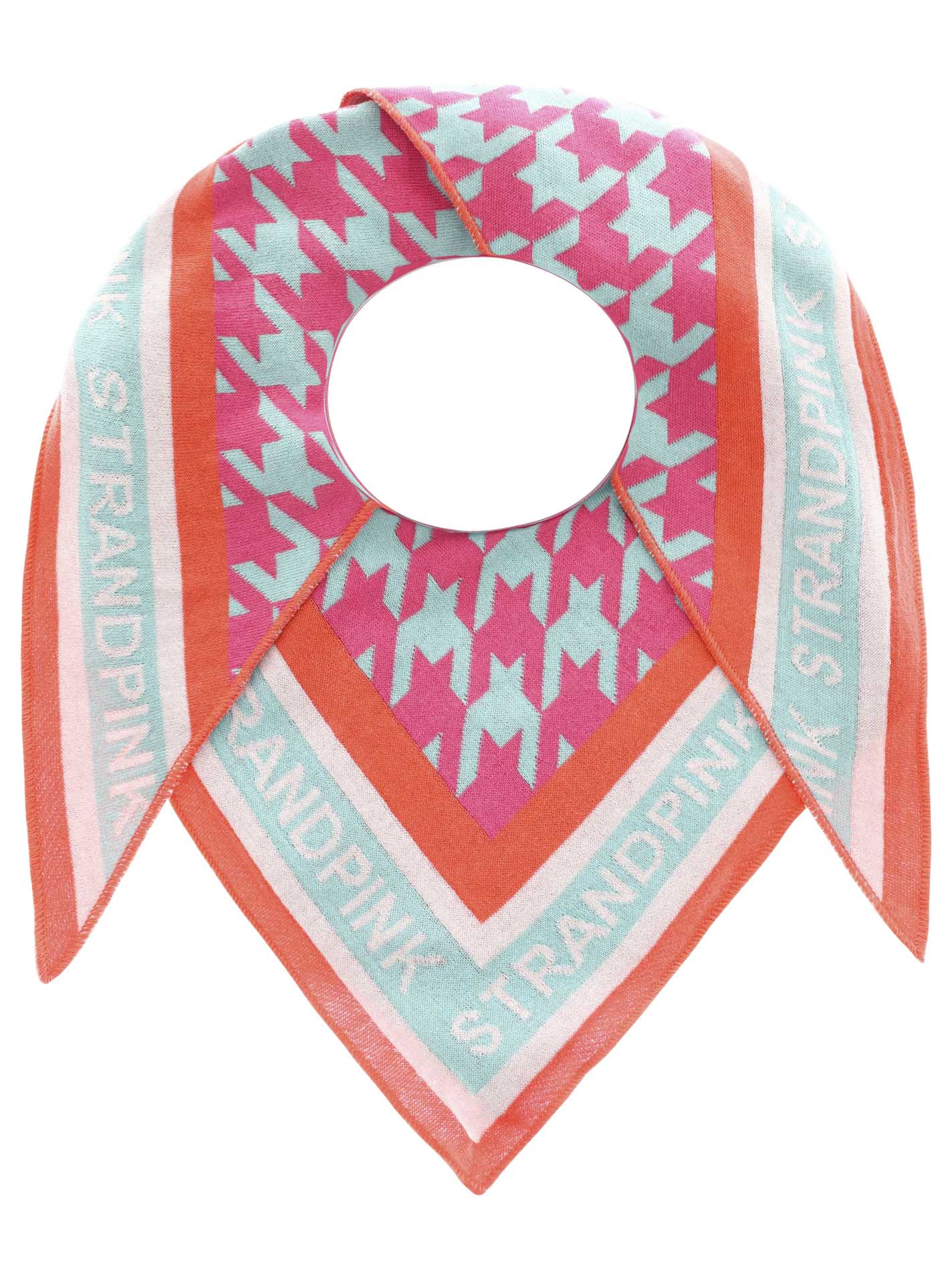 Dreieckstuch BW "Strandpink10"