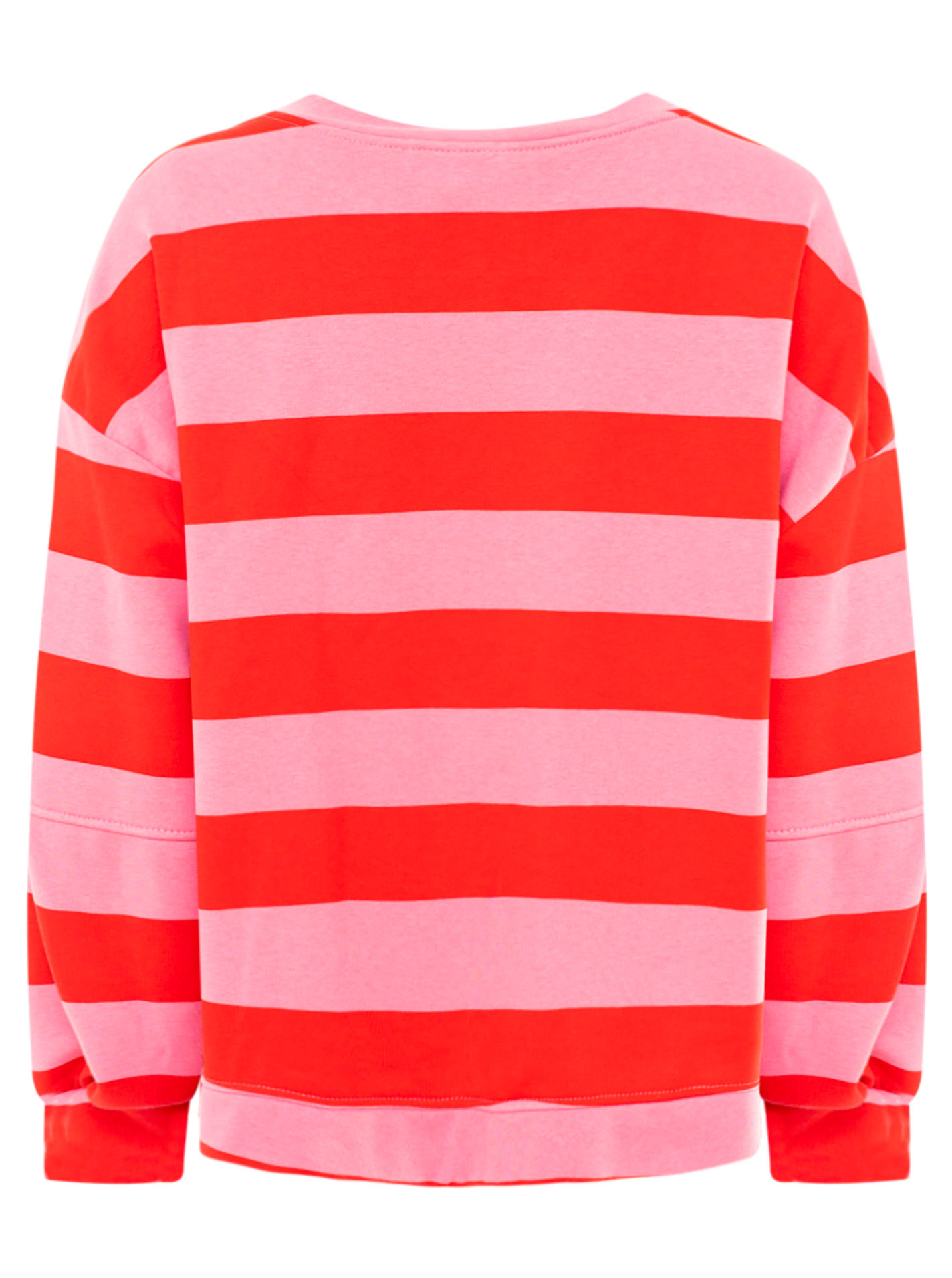 Oversize Sweatshirt "Herbststreifen"